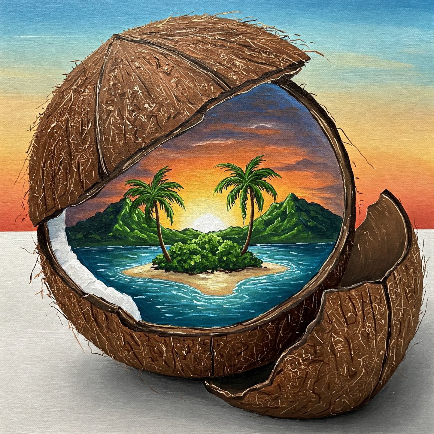Coconut Paradise Collection of 100