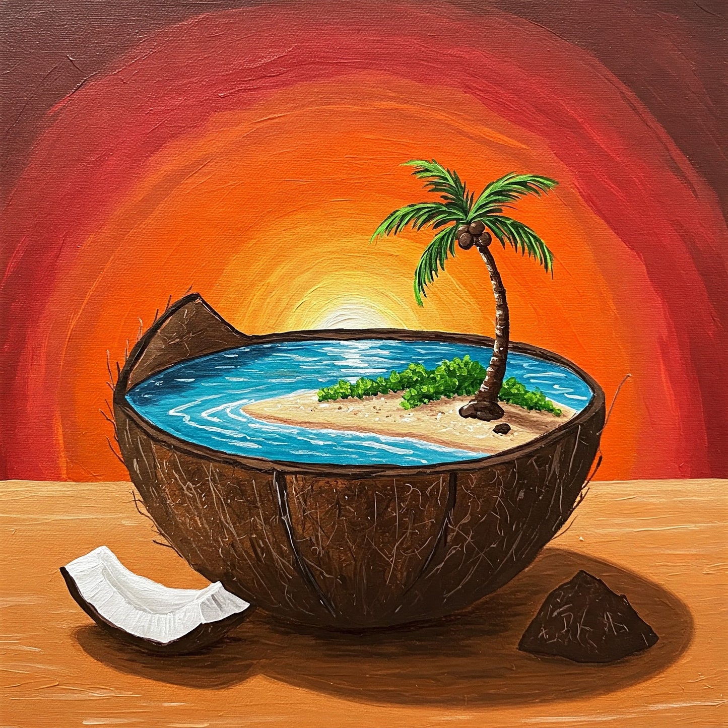 Coconut Paradise Collection of 100