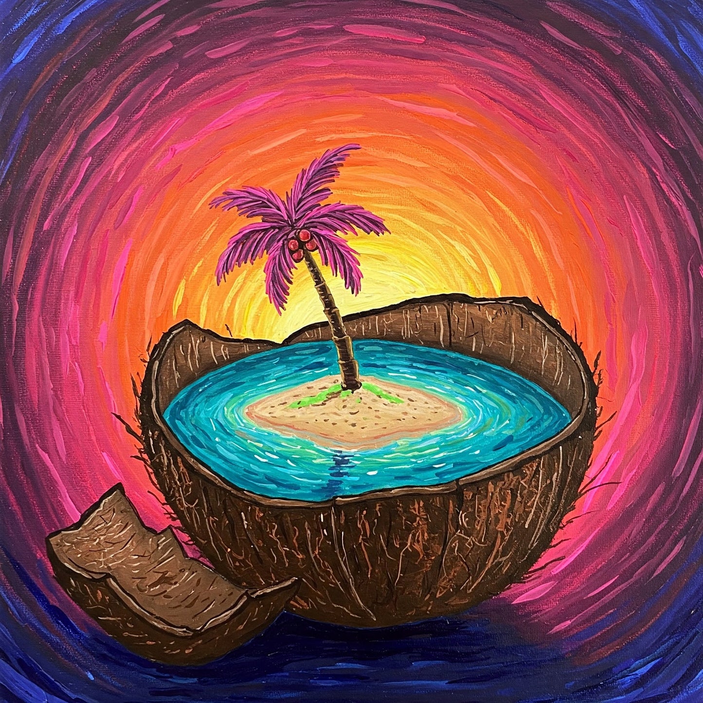 Coconut Paradise Collection of 100