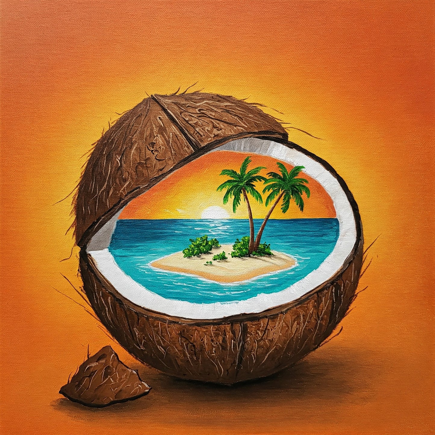 Coconut Paradise Collection of 100