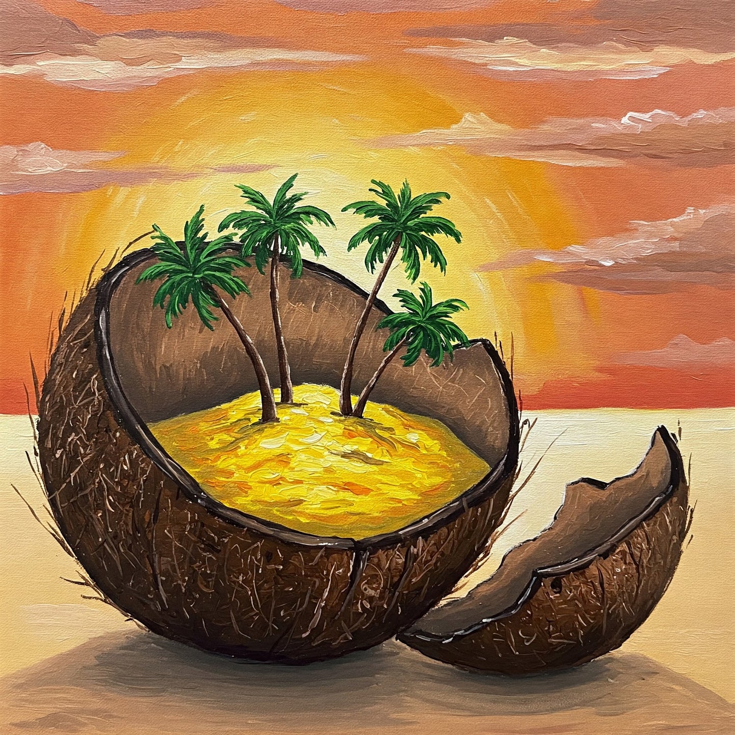 Coconut Paradise Collection of 100