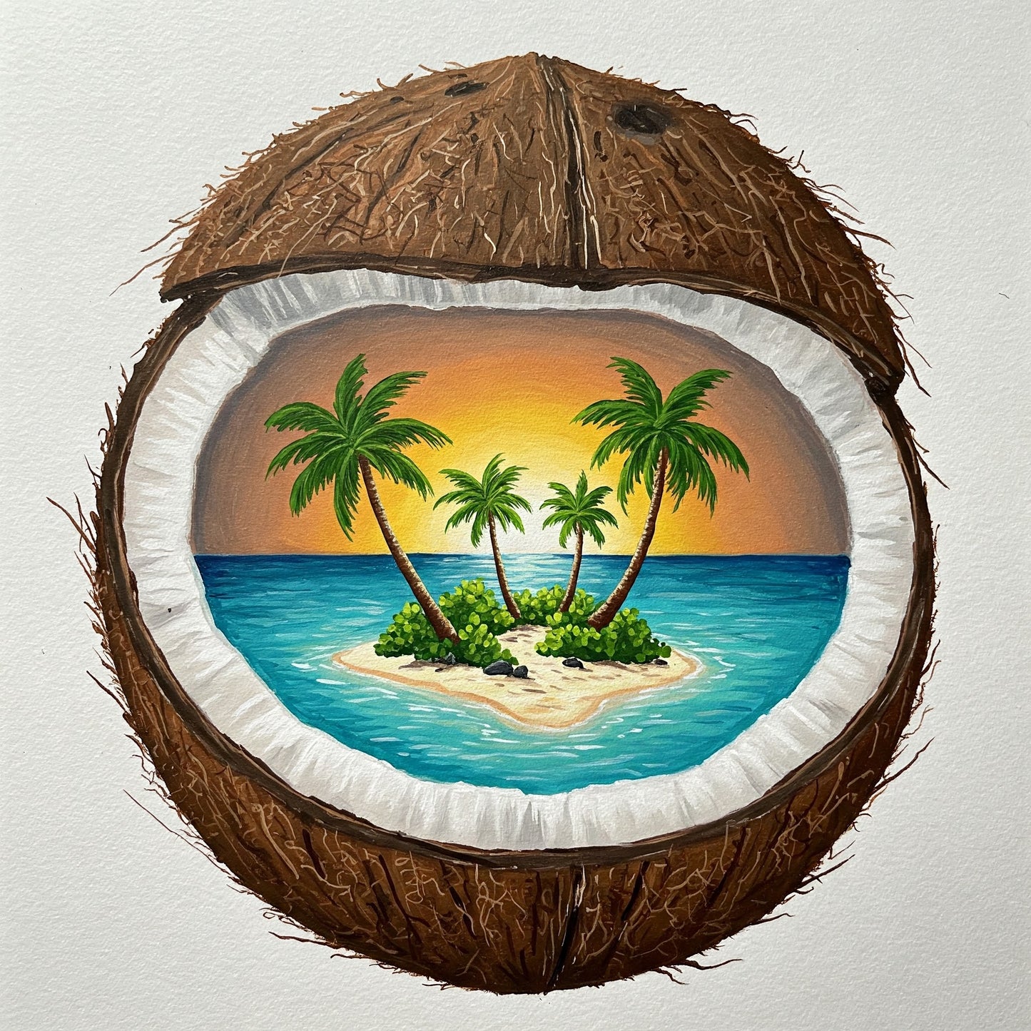 Coconut Paradise Collection of 100