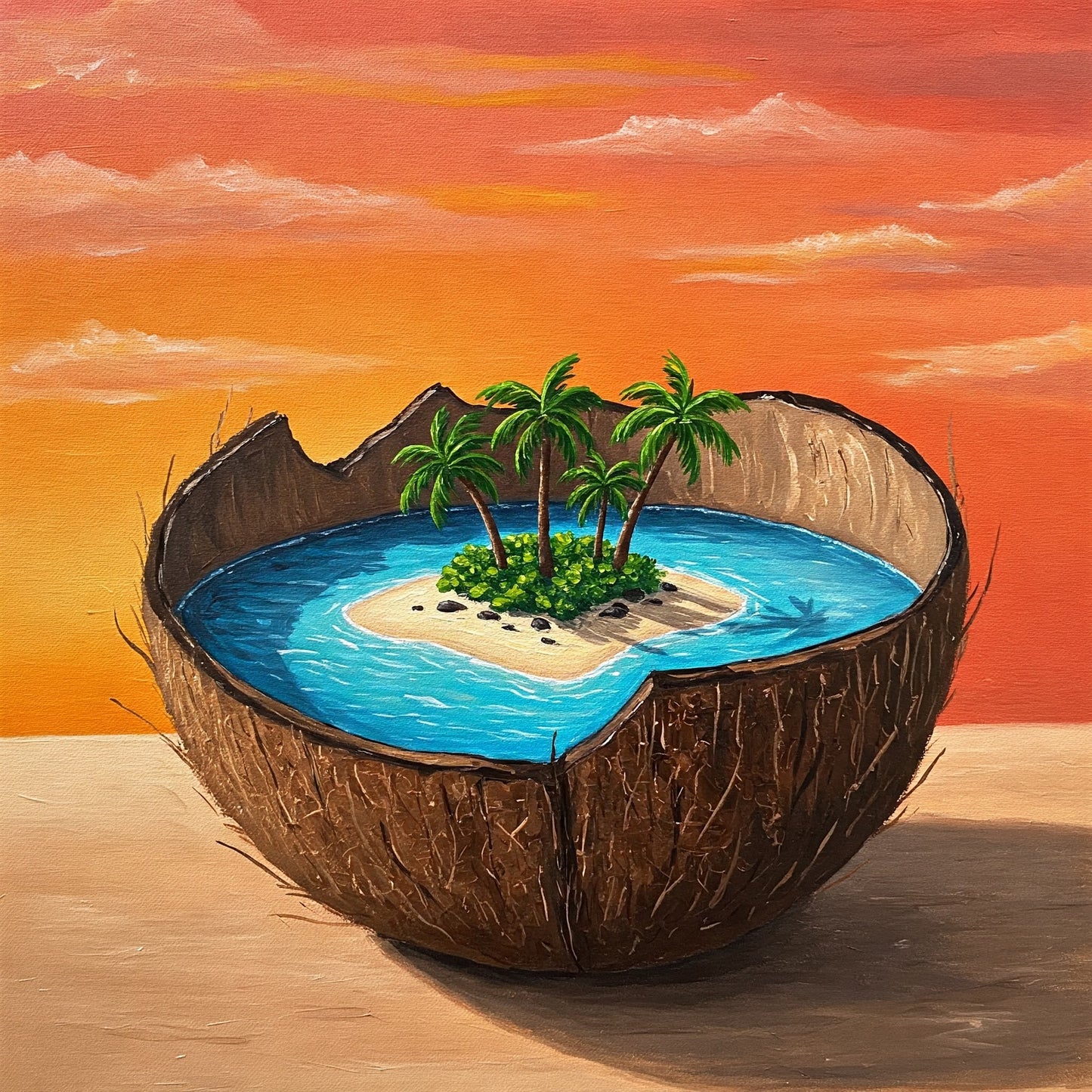 Coconut Paradise Collection of 100