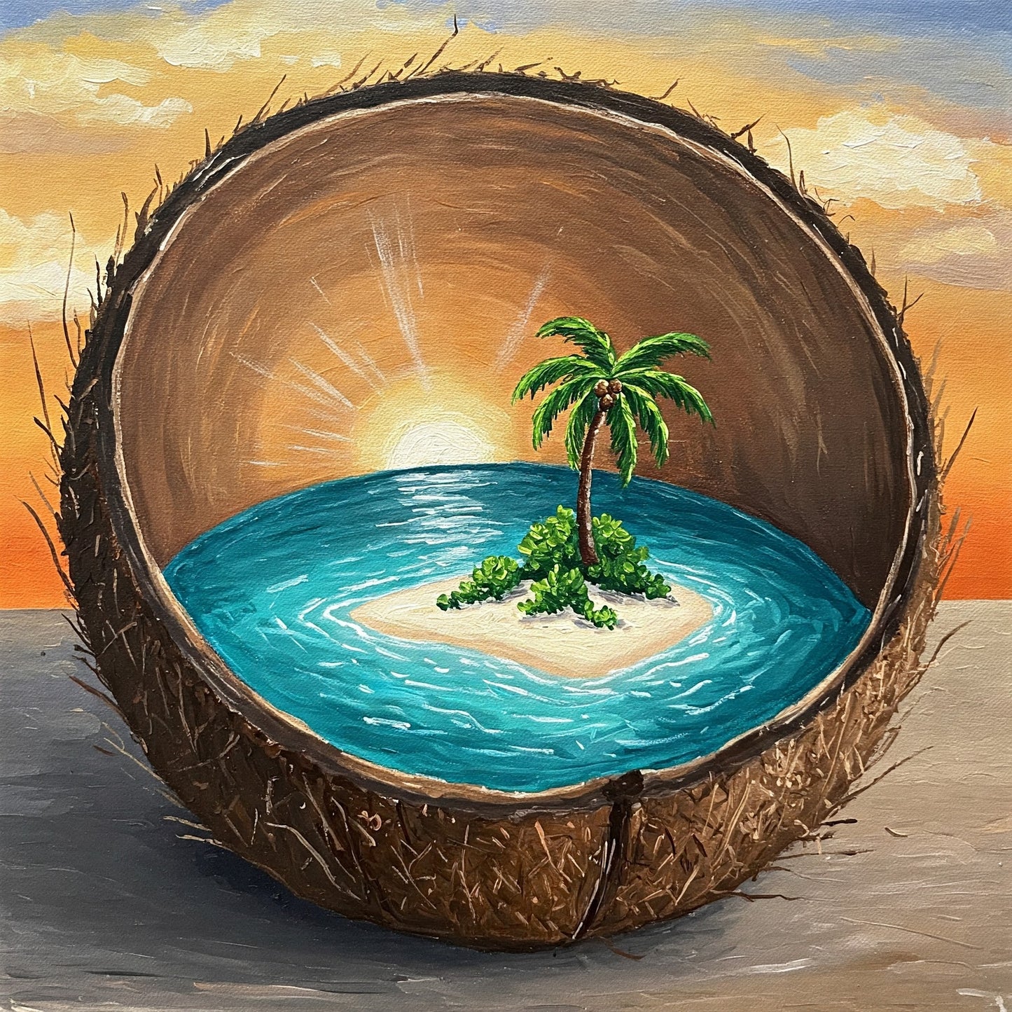 Coconut Paradise Collection of 100