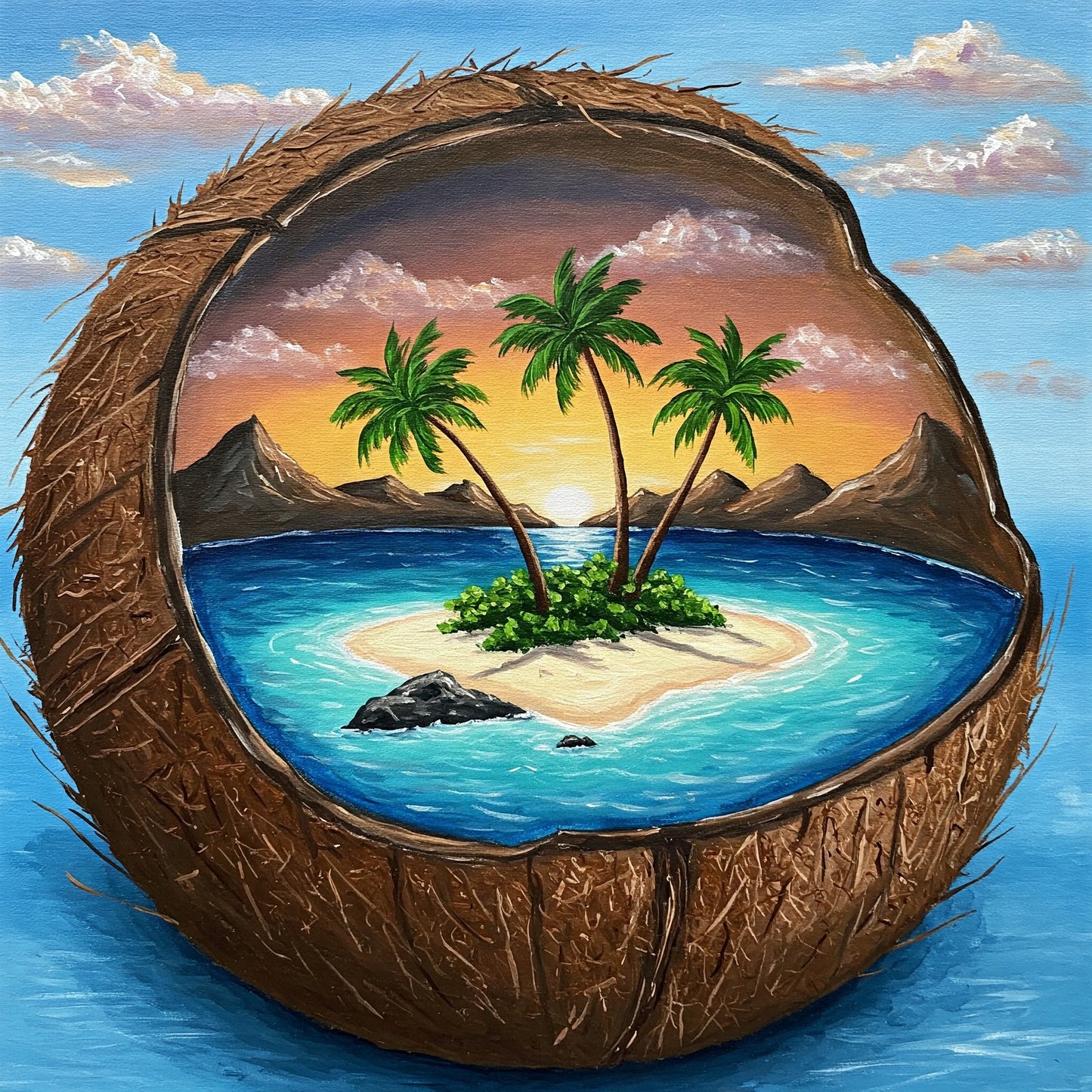 Coconut Paradise Collection of 100