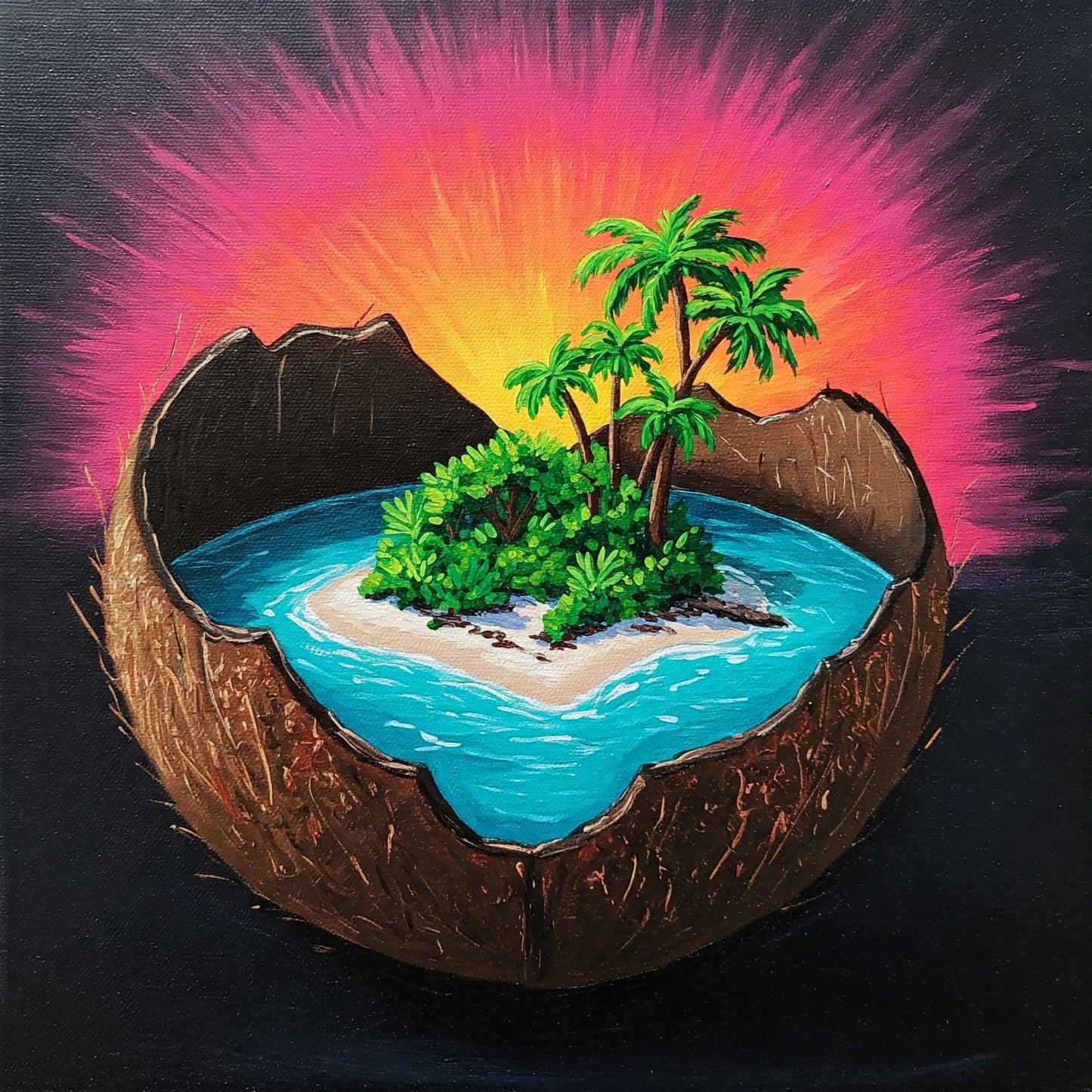 Coconut Paradise Collection of 100