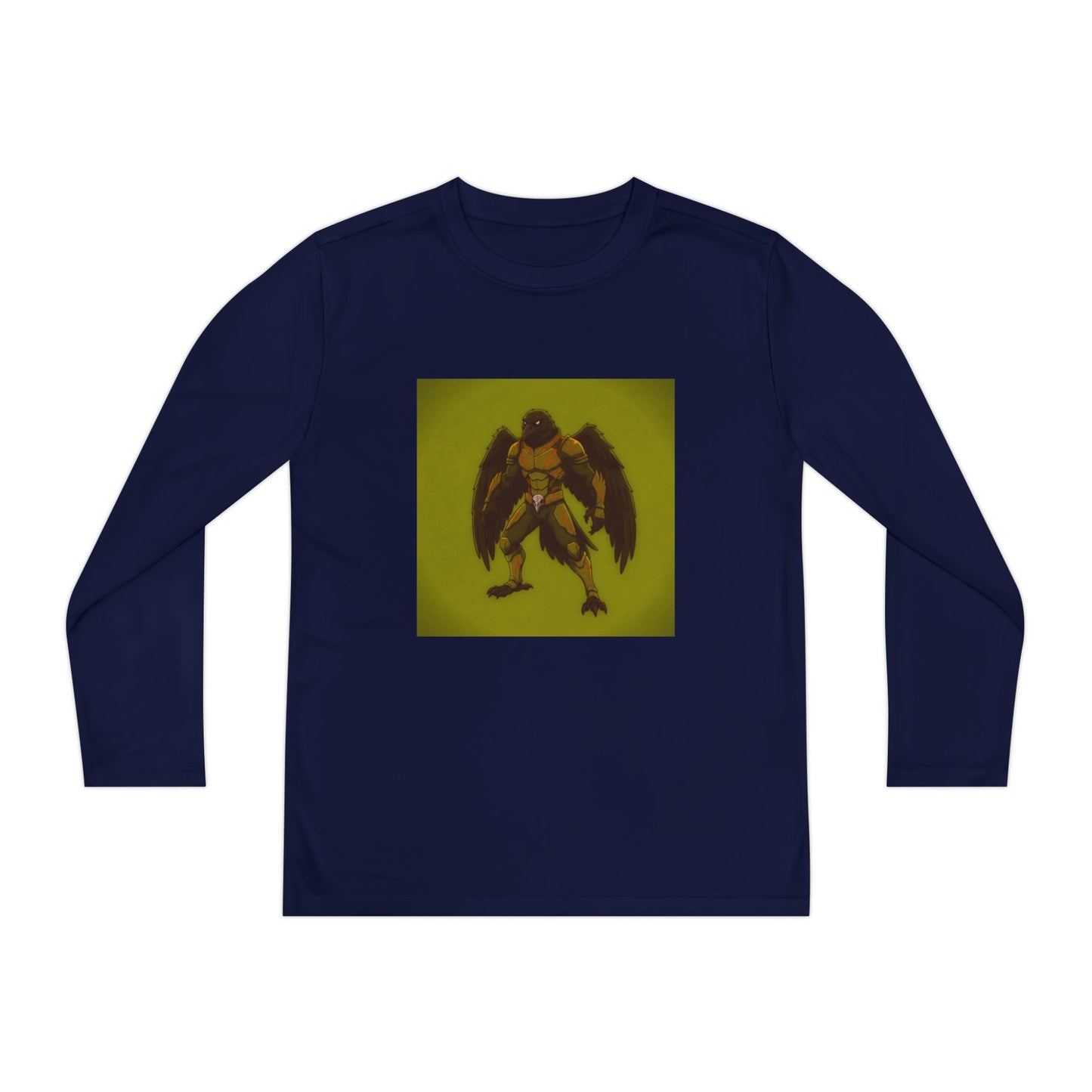 Agent Quacks Series Youth Long Sleeve Competitor Tee - Nightclaw Design