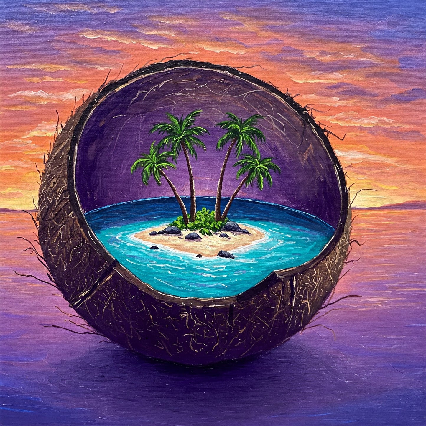 Coconut Paradise Collection of 100