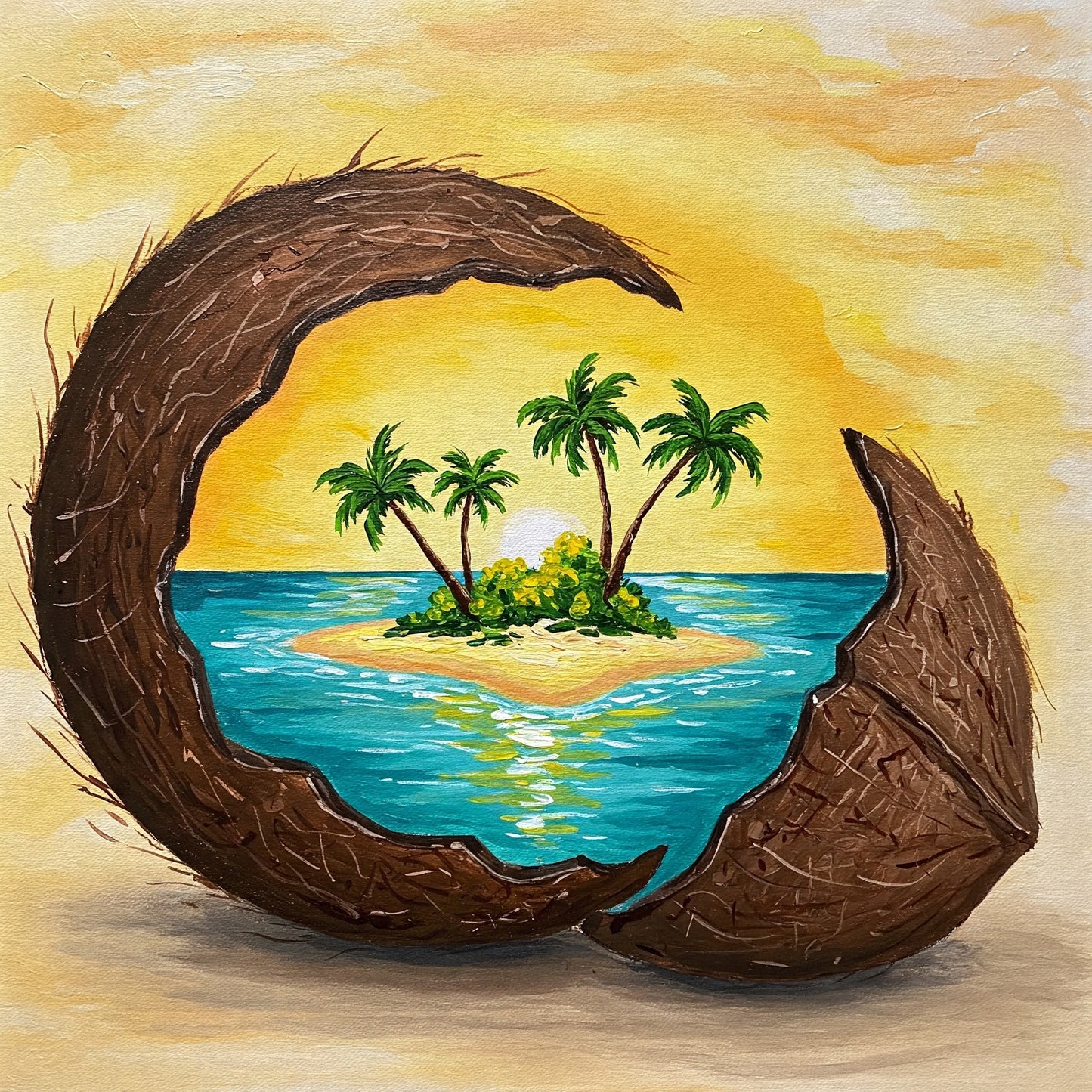 Coconut Paradise Collection of 100