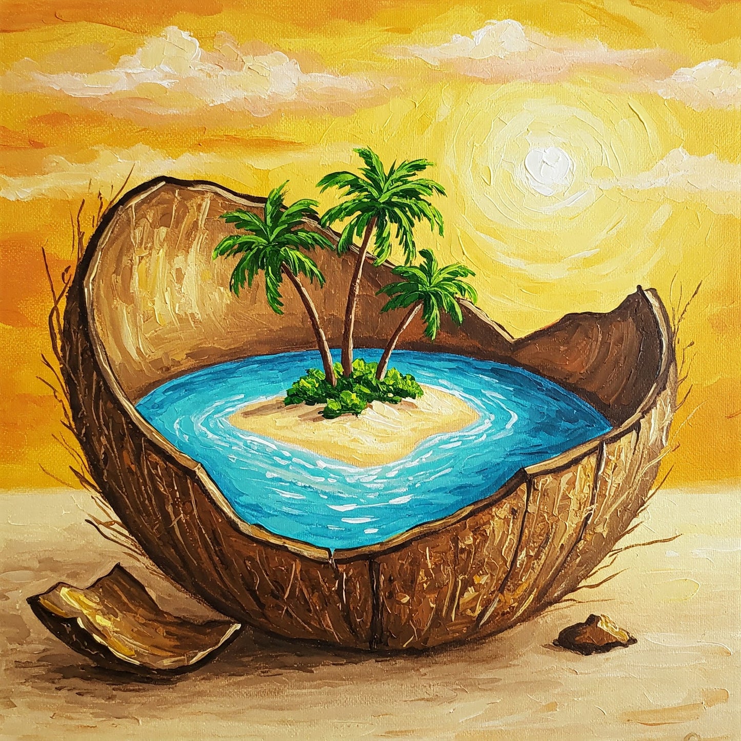Coconut Paradise Collection of 100