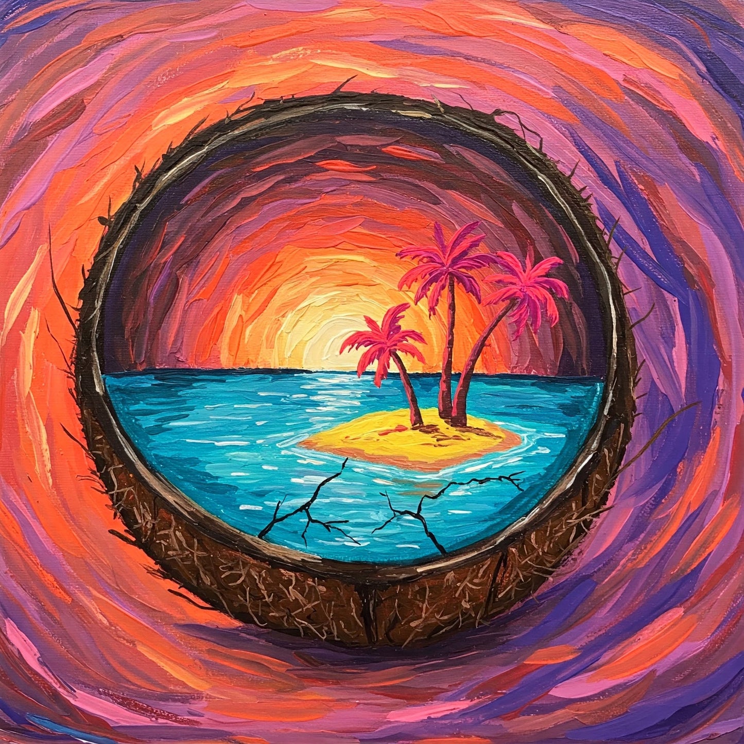 Coconut Paradise Collection of 100