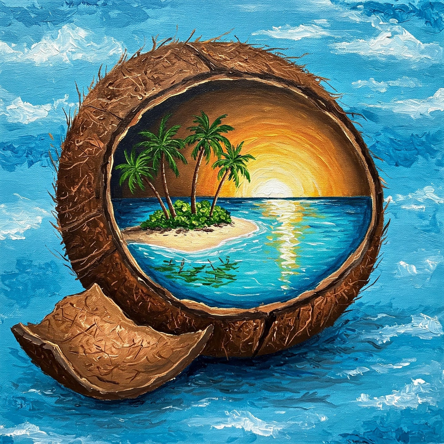 Coconut Paradise Collection of 100