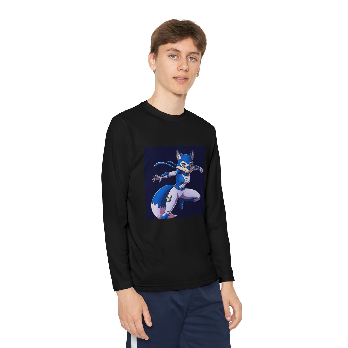 Agent Quacks Series Youth Long Sleeve Competitor Tee - Vixx Design