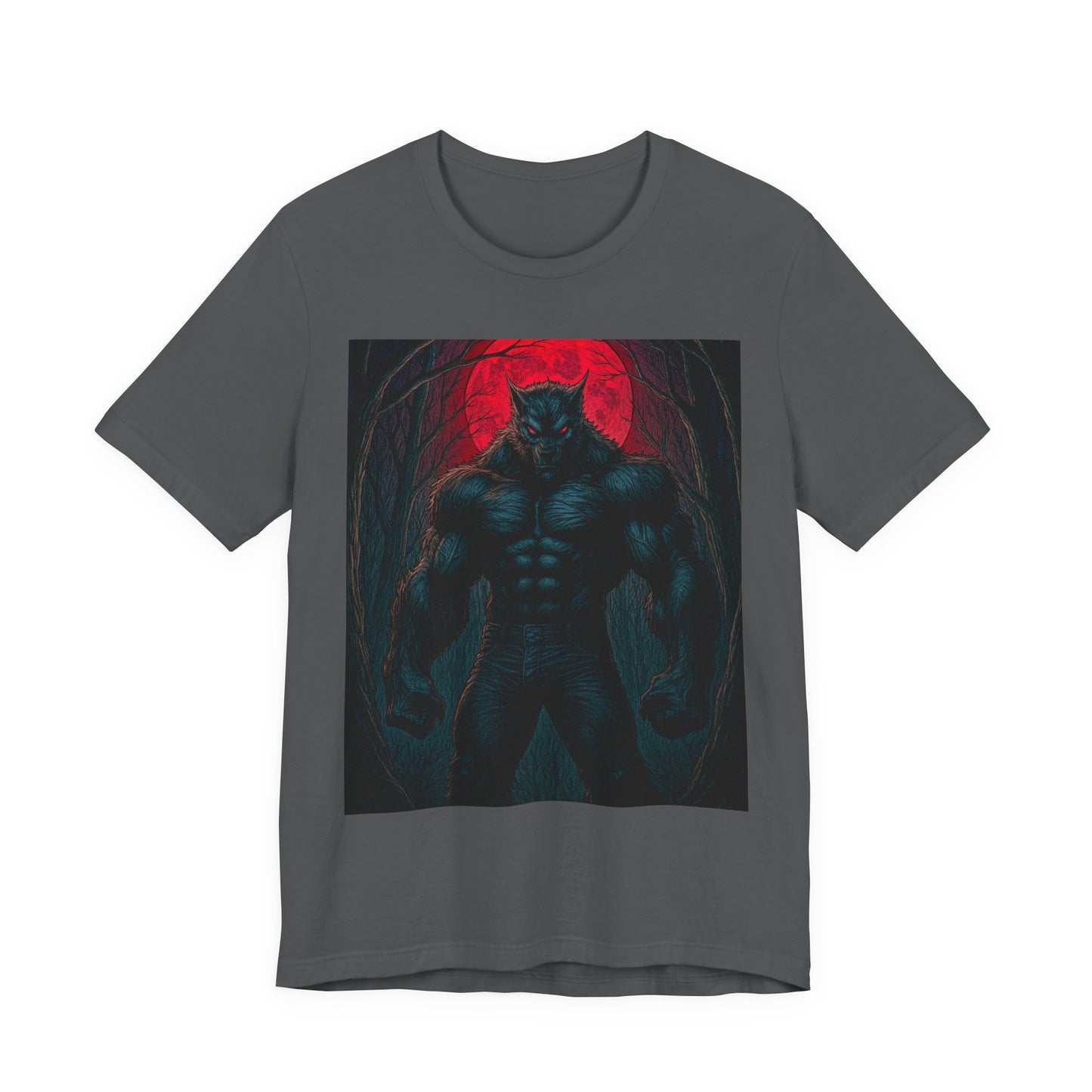“Fenroth’s Hunt” — Limited Edition Halloween Graphic Tee | Dark Aesthetic Horror Shirt | Unisex Halloween Outfit