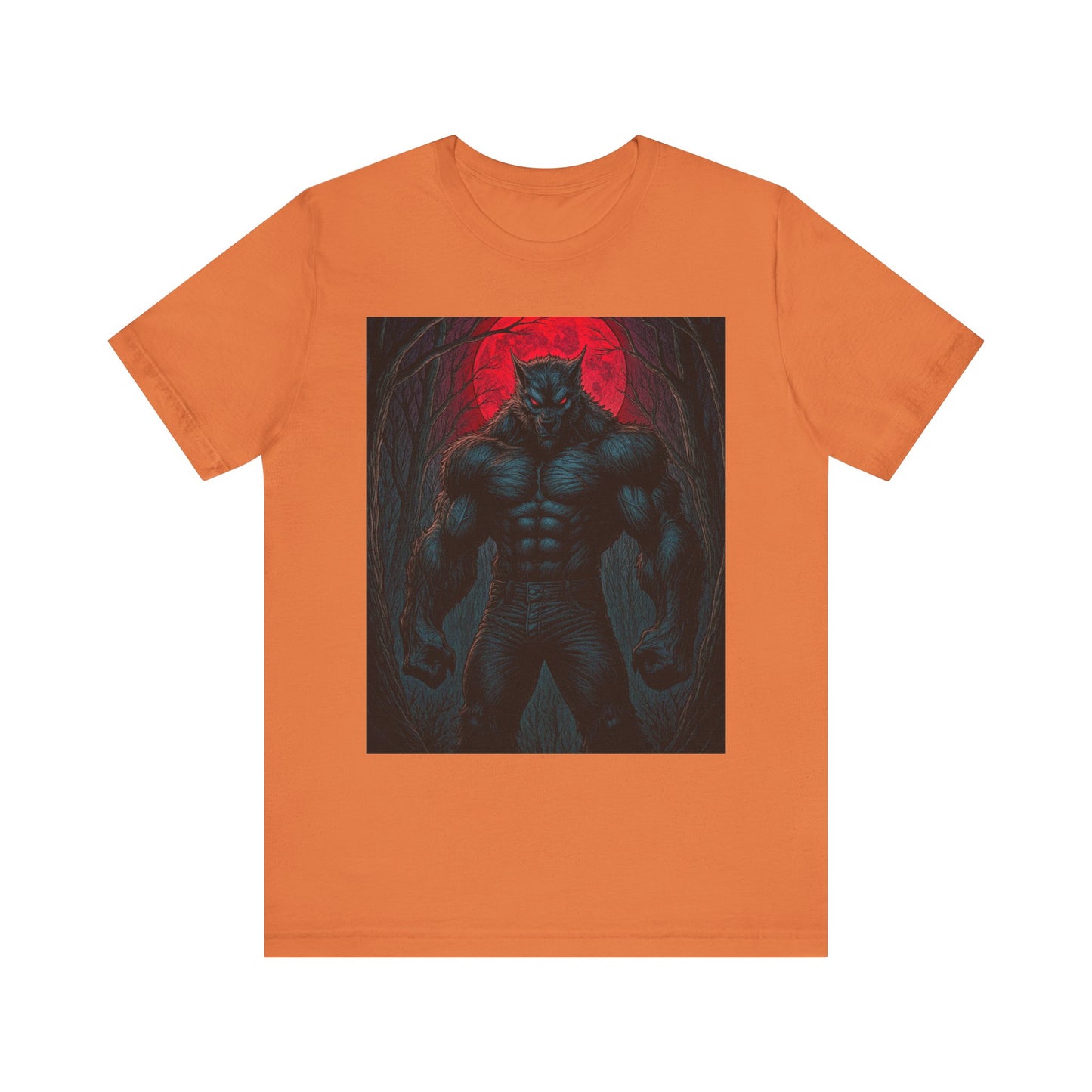 “Fenroth’s Hunt” — Limited Edition Halloween Graphic Tee | Dark Aesthetic Horror Shirt | Unisex Halloween Outfit