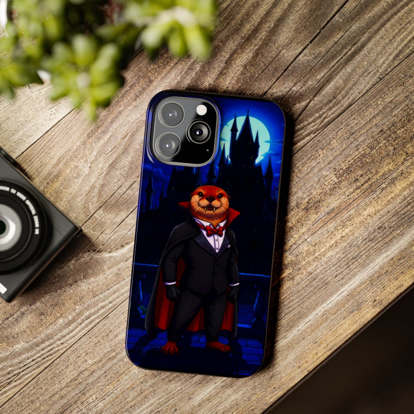Halloween Agent Quacks Series Slim Phone Cases - Vampire Gearshift Design