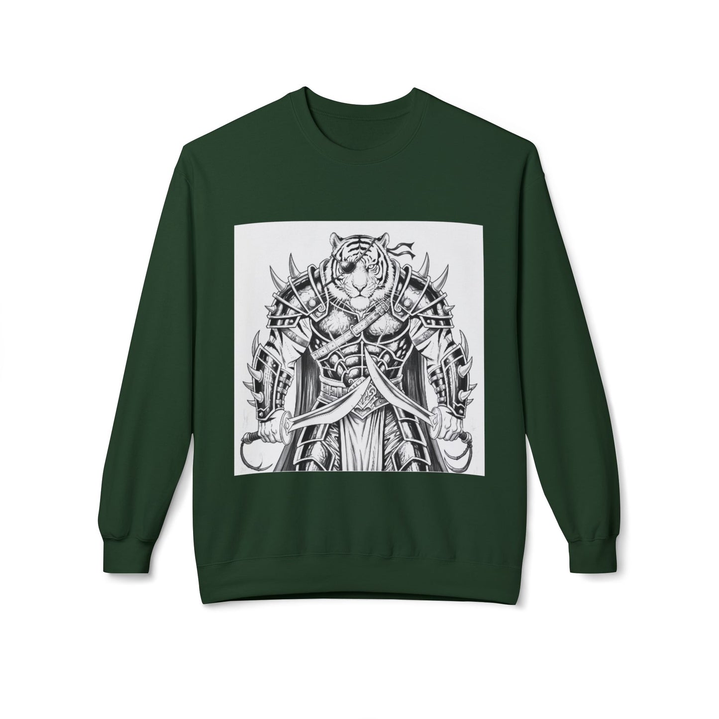 Agent Quacks Series Unisex Midweight Softstyle Fleece Crewneck Sweatshirt - Vaelros Design
