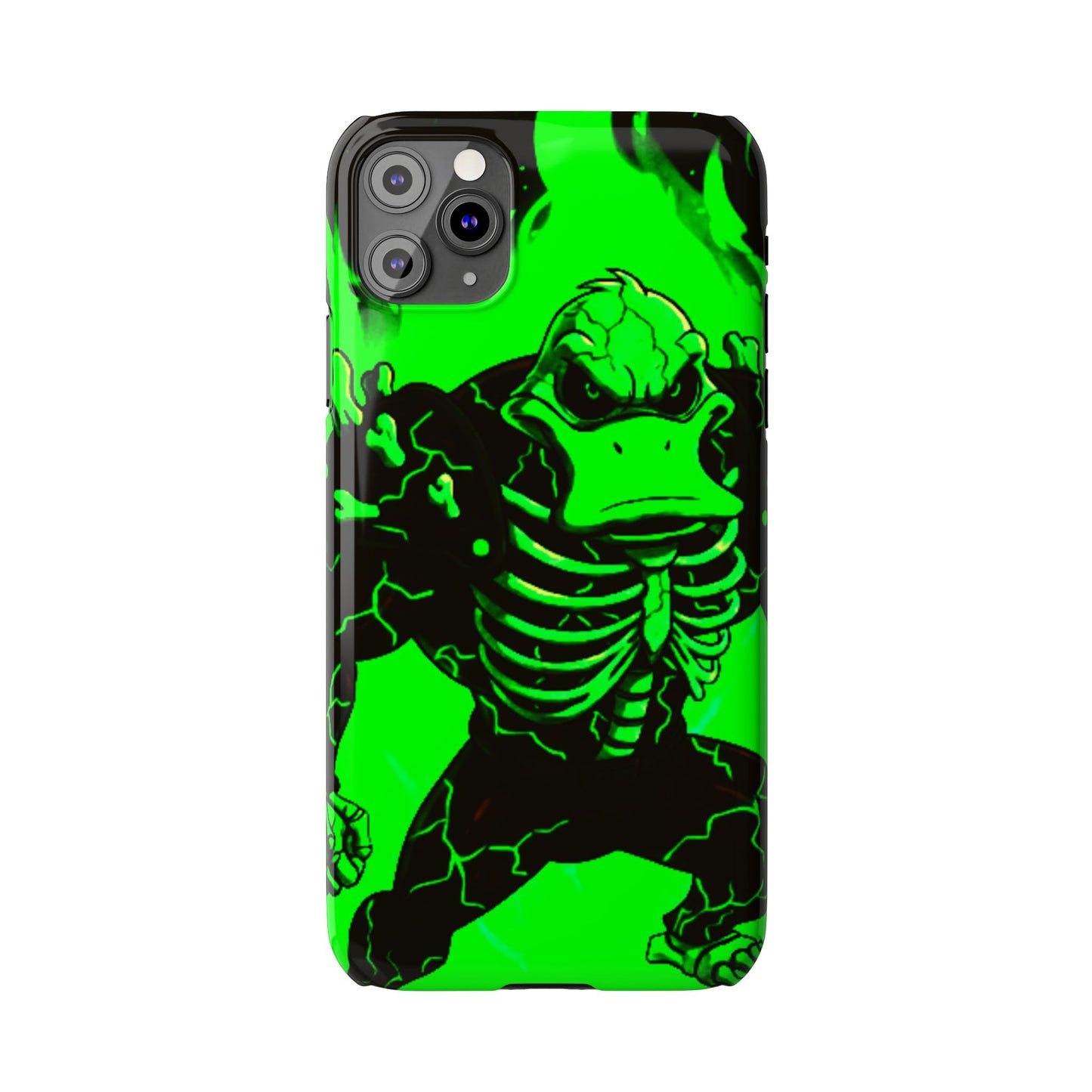 Halloween Agent Quacks Series Slim Phone Cases - Skeleton Quacks Design