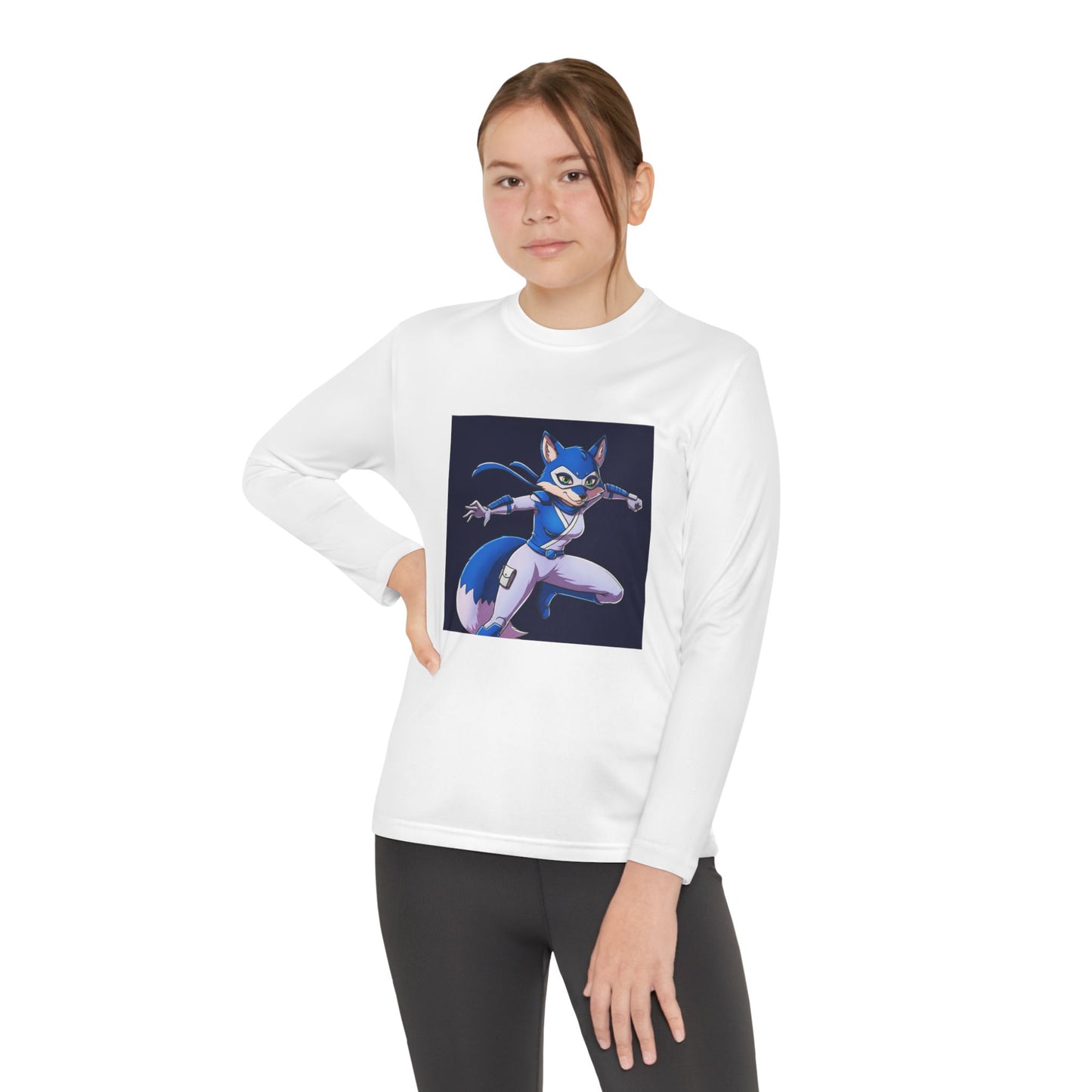 Agent Quacks Series Youth Long Sleeve Competitor Tee - Vixx Design