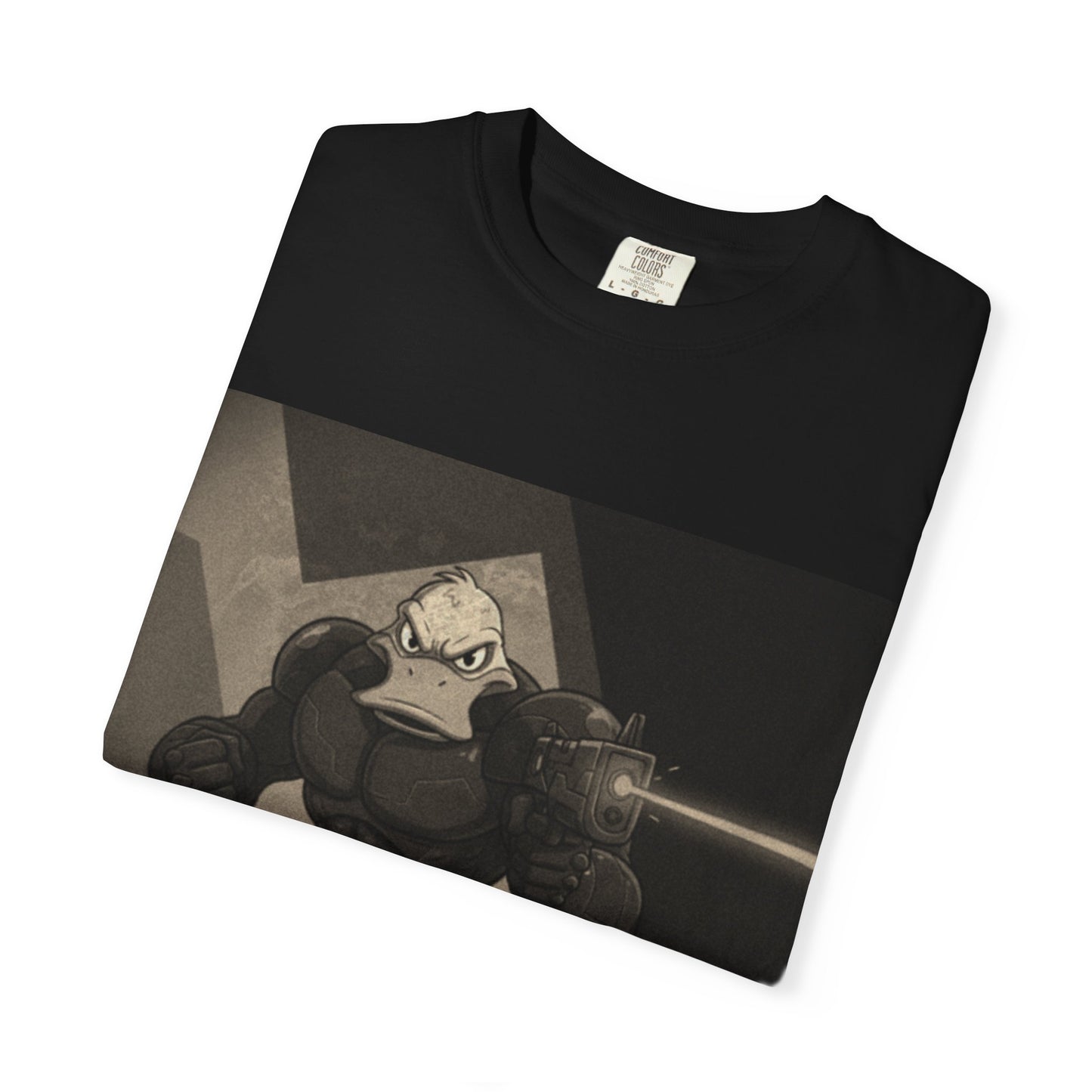 Agent Quacks Series Unisex T-shirt - B/W Quacks Design