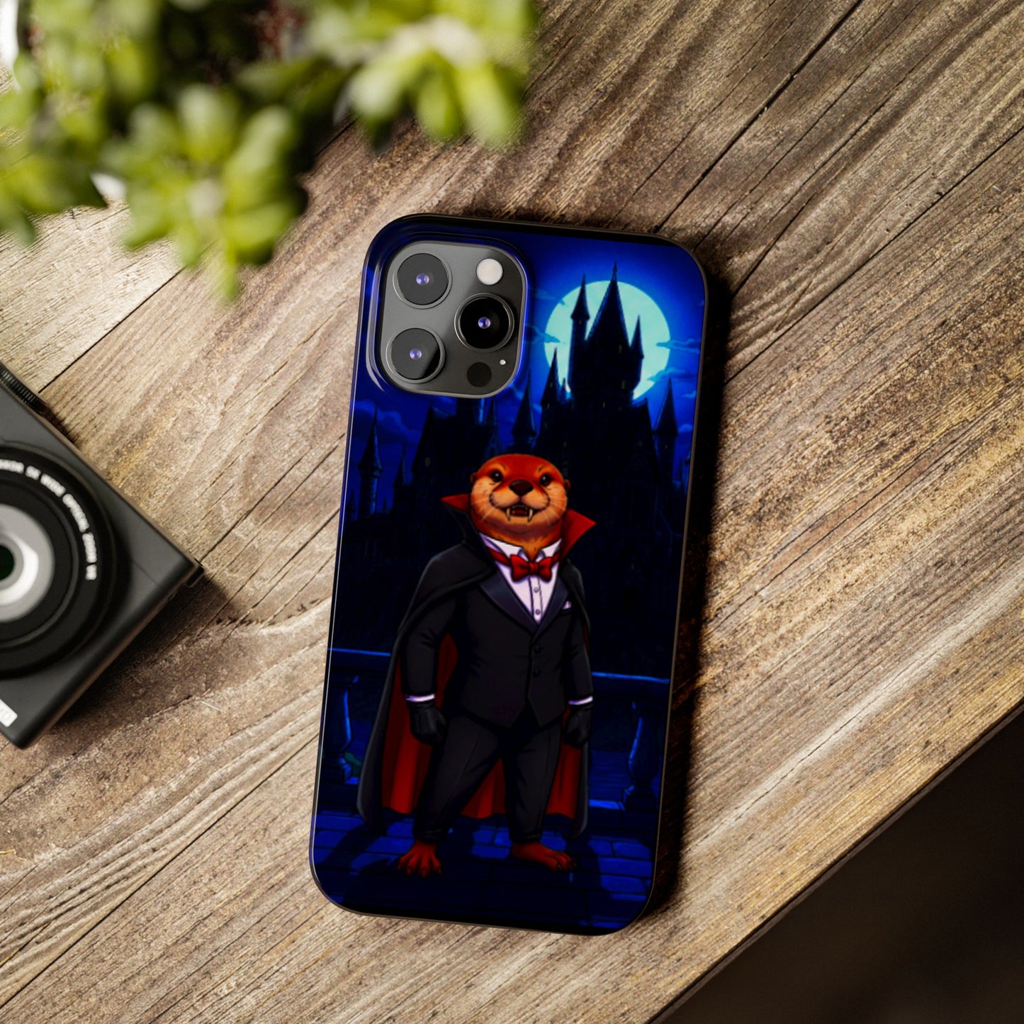 Halloween Agent Quacks Series Slim Phone Cases - Vampire Gearshift Design