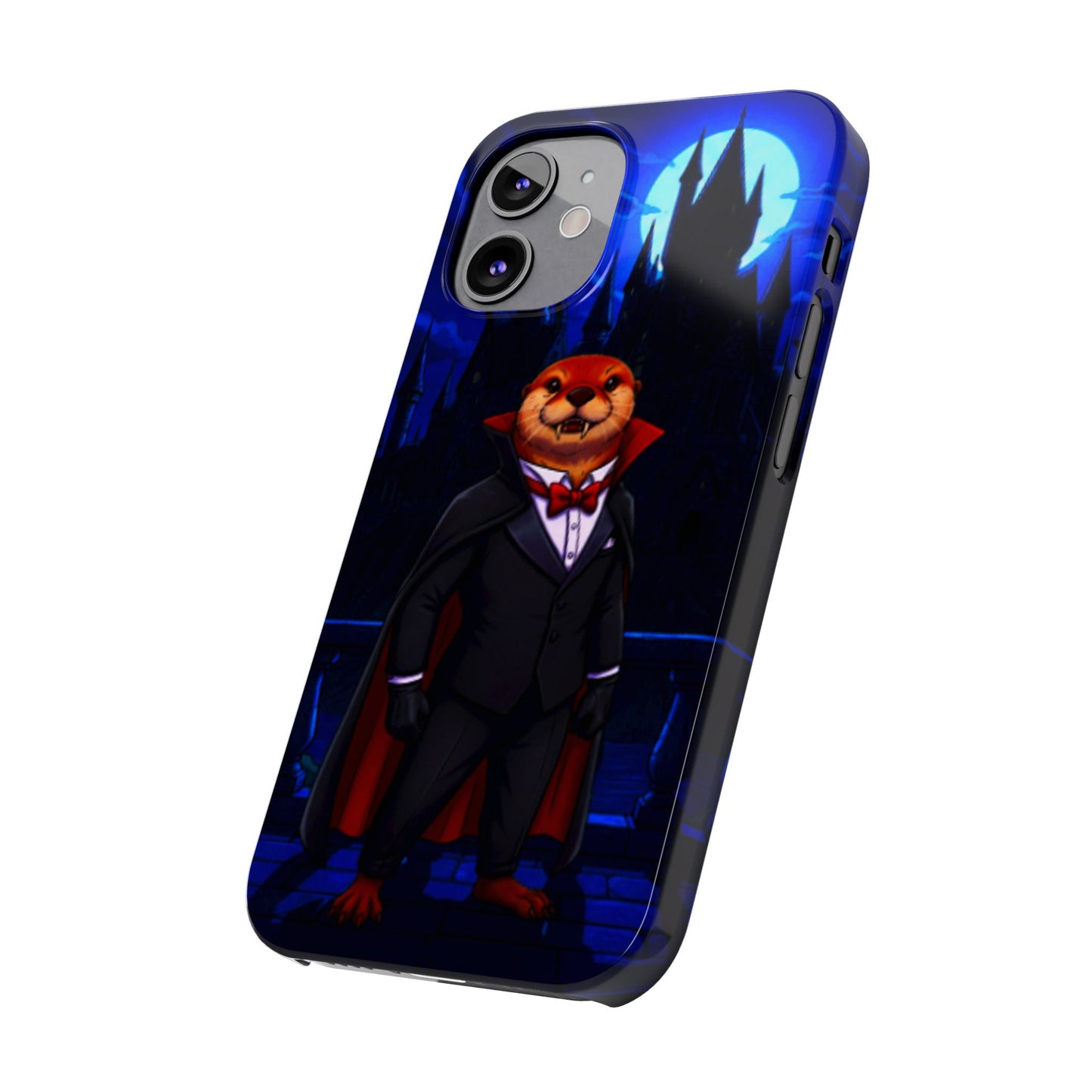 Halloween Agent Quacks Series Slim Phone Cases - Vampire Gearshift Design