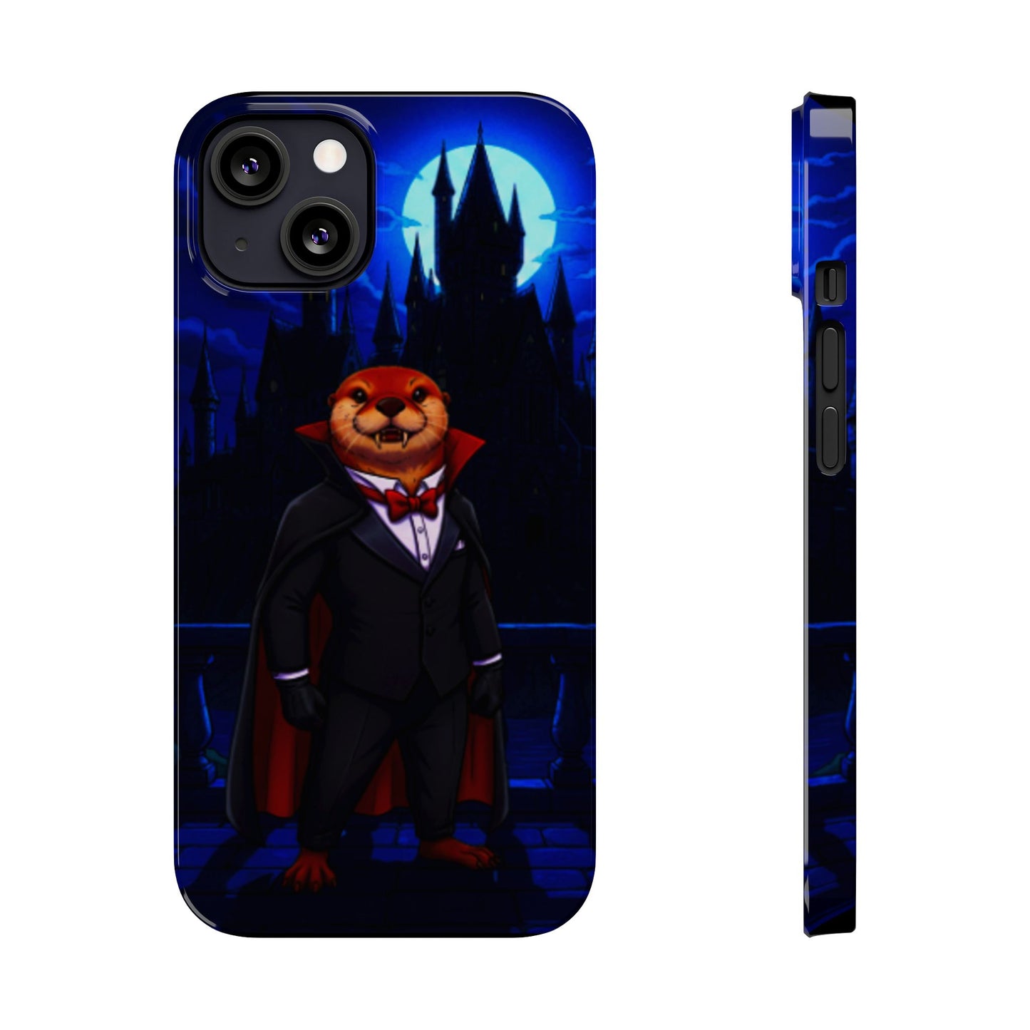 Halloween Agent Quacks Series Slim Phone Cases - Vampire Gearshift Design