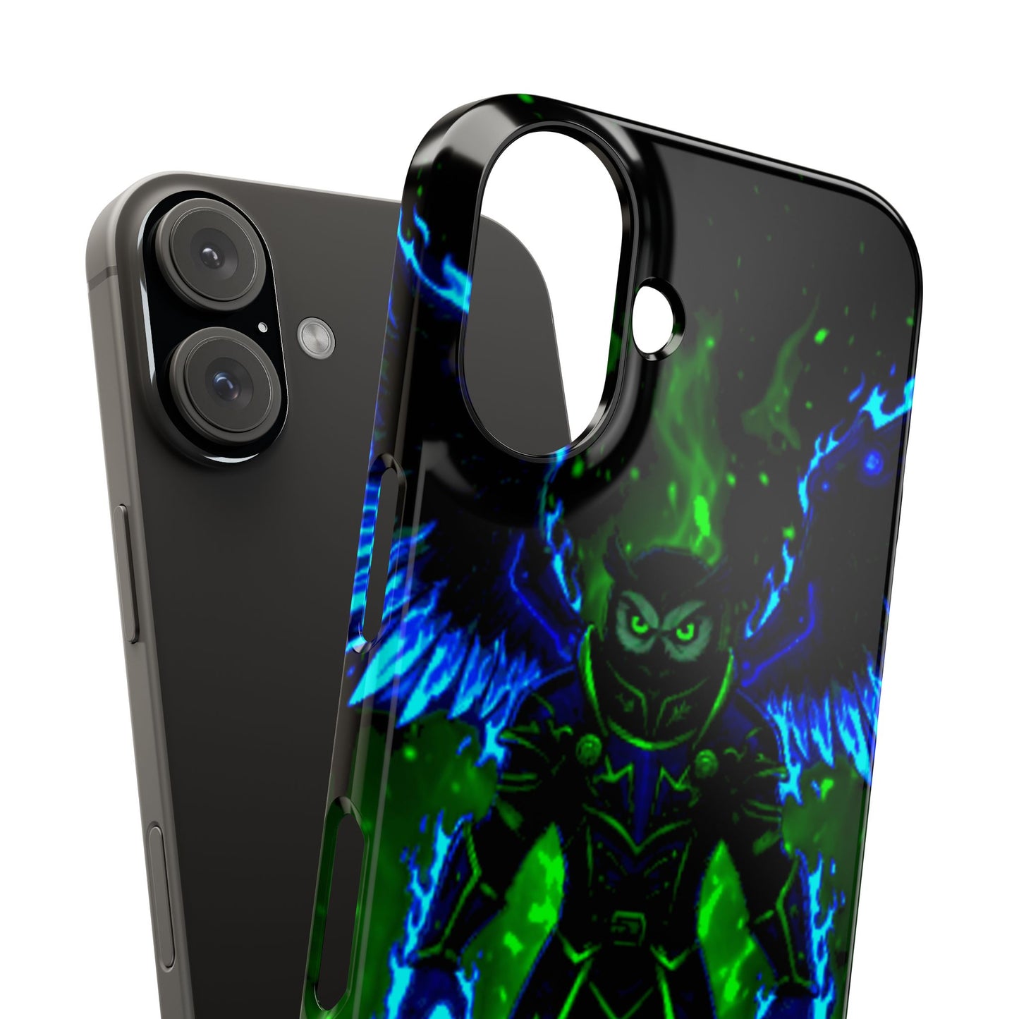 Halloween Agent Quacks Series Slim Phone Cases - Fiery General Onyx Design