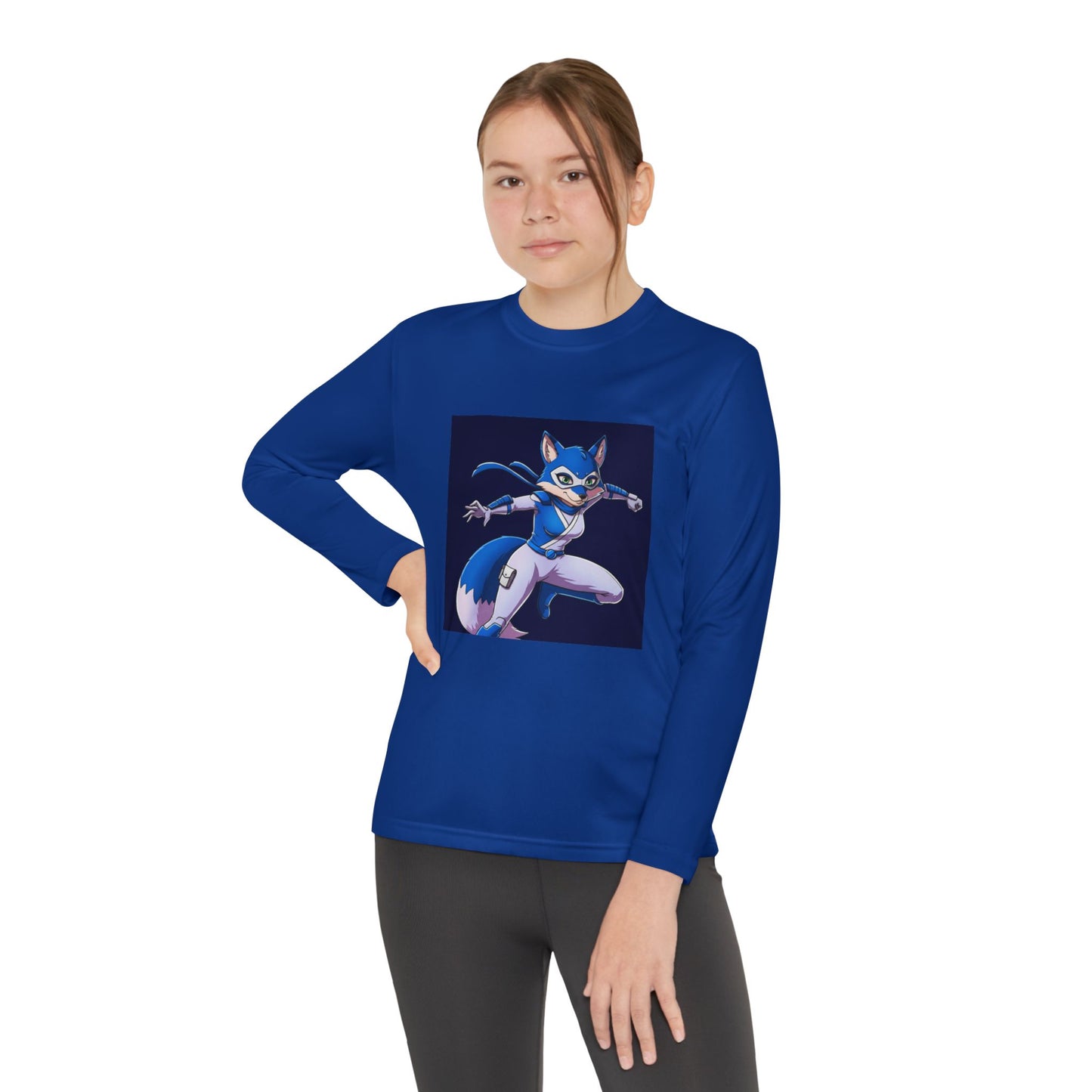 Agent Quacks Series Youth Long Sleeve Competitor Tee - Vixx Design