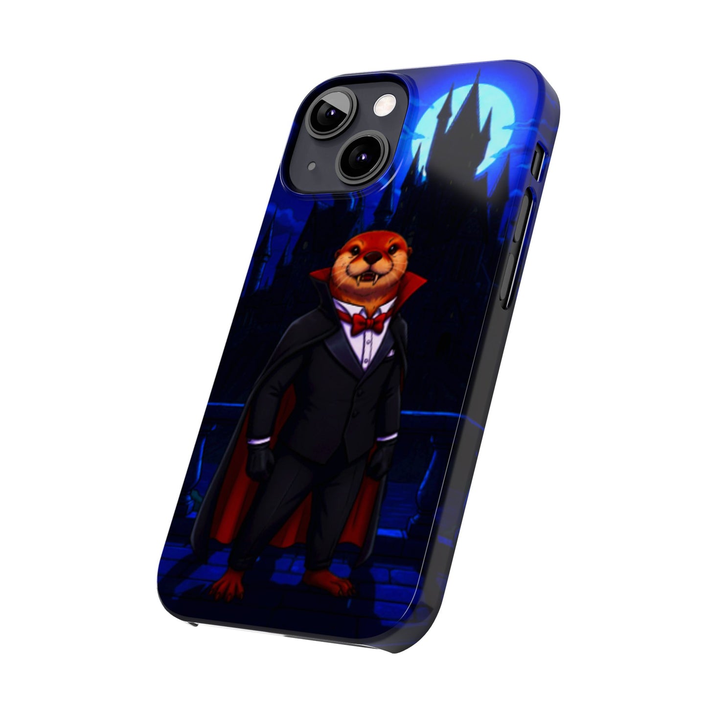 Halloween Agent Quacks Series Slim Phone Cases - Vampire Gearshift Design
