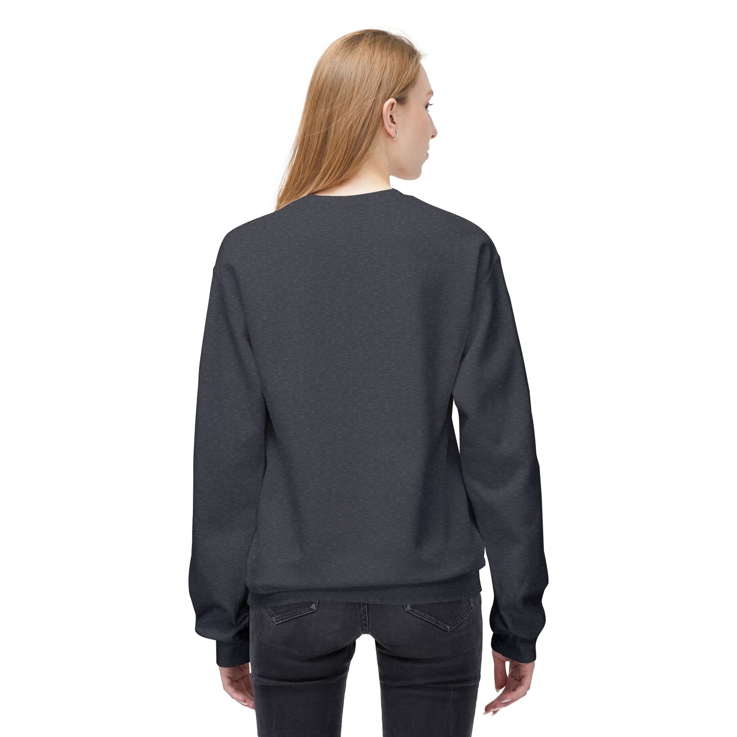 Abstract Hot Chocolate Graphic Unisex Midweight Softstyle Fleece Crewneck Sweatshirt