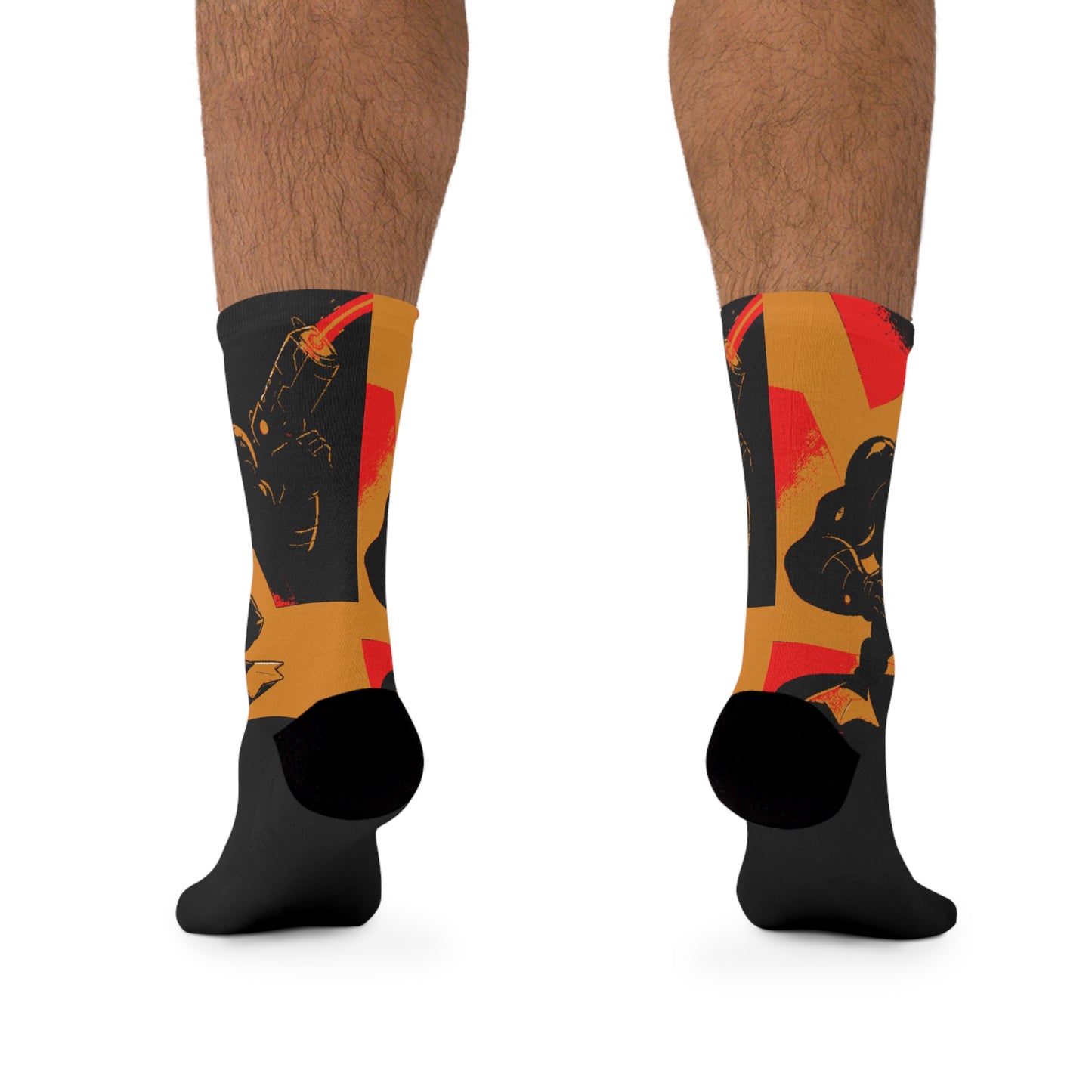 Agent Quacks Series Recycled Poly Socks - Quacks Design