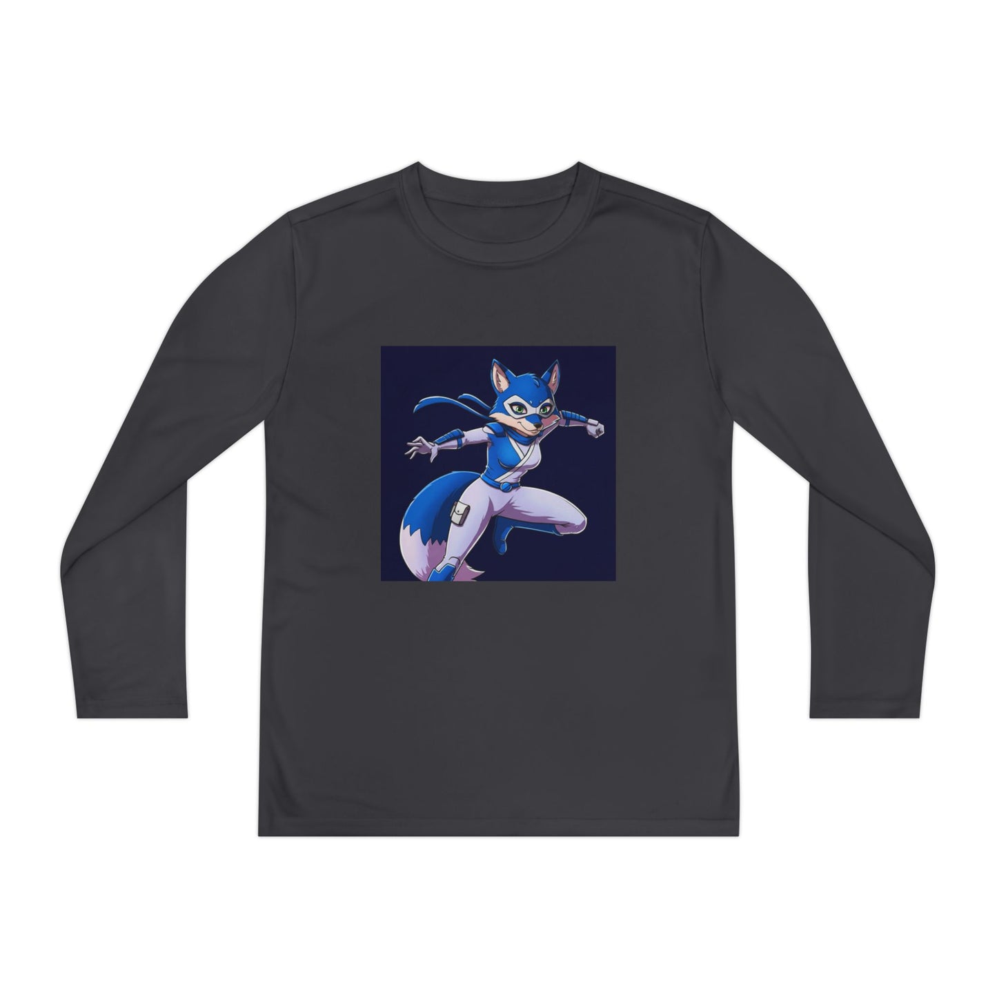 Agent Quacks Series Youth Long Sleeve Competitor Tee - Vixx Design