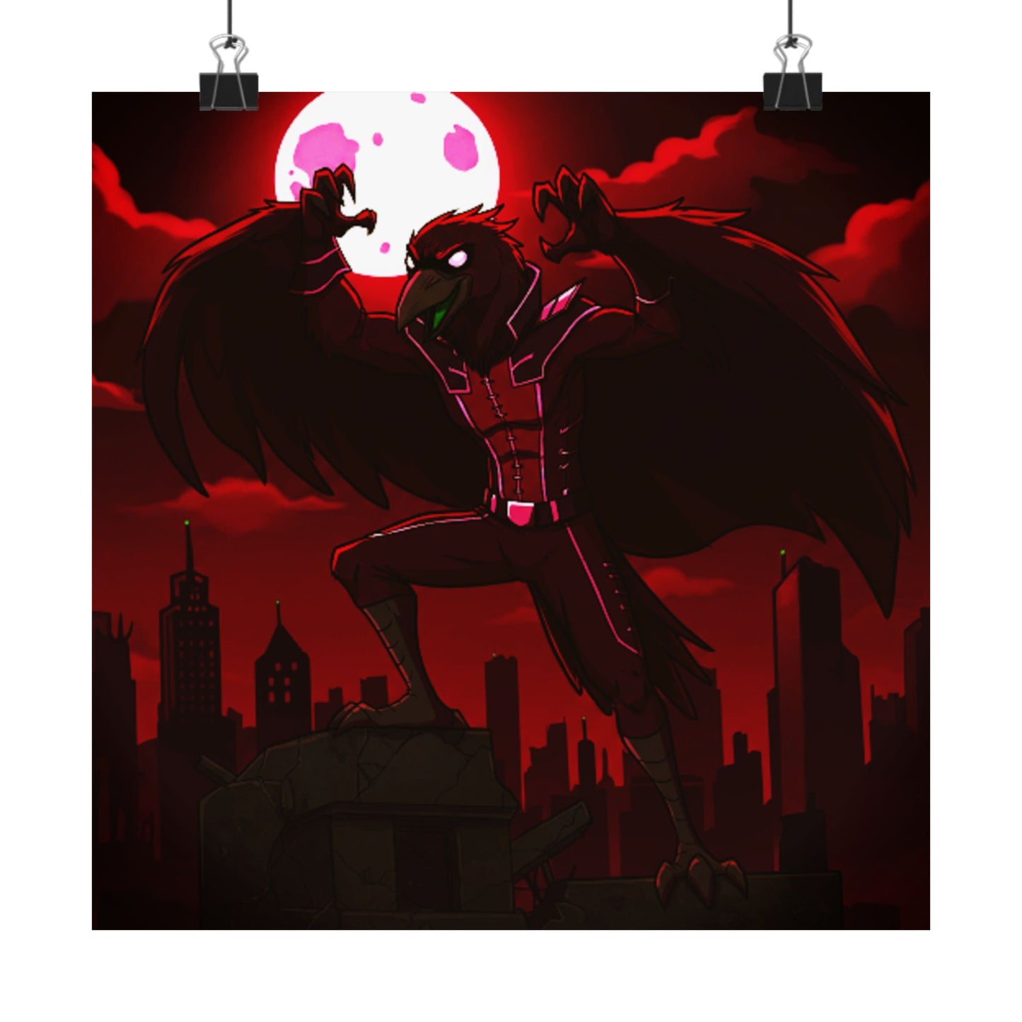 Agent Quacks Series Matte Vertical Posters - Nightclaw Design