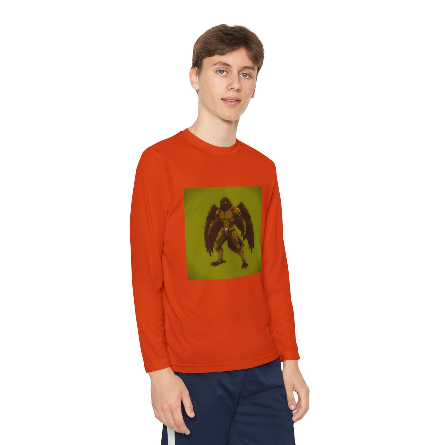 Agent Quacks Series Youth Long Sleeve Competitor Tee - Nightclaw Design