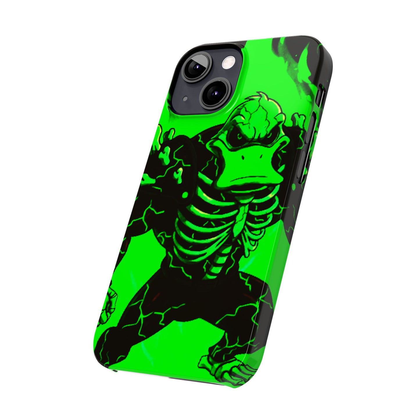 Halloween Agent Quacks Series Slim Phone Cases - Skeleton Quacks Design