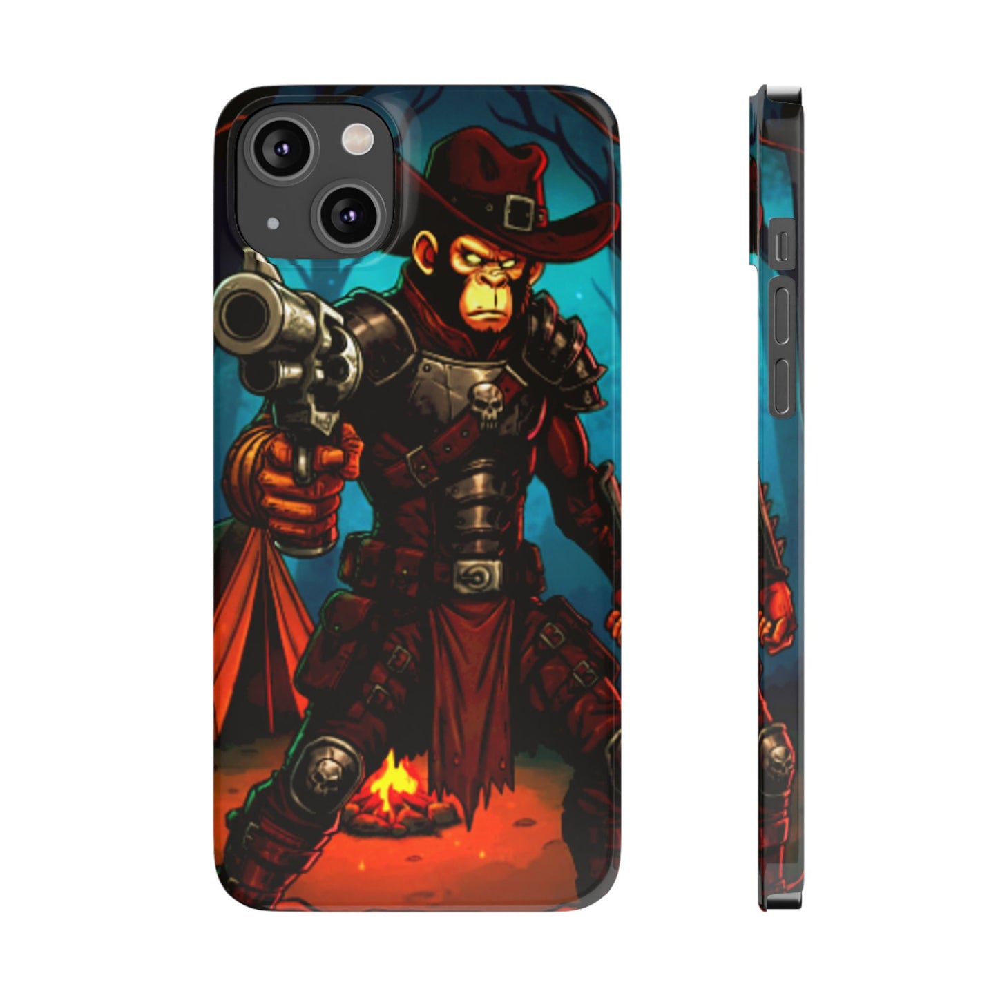 Halloween Agent Quacks Series Slim Phone Cases - Monster Hunter Xavier Design