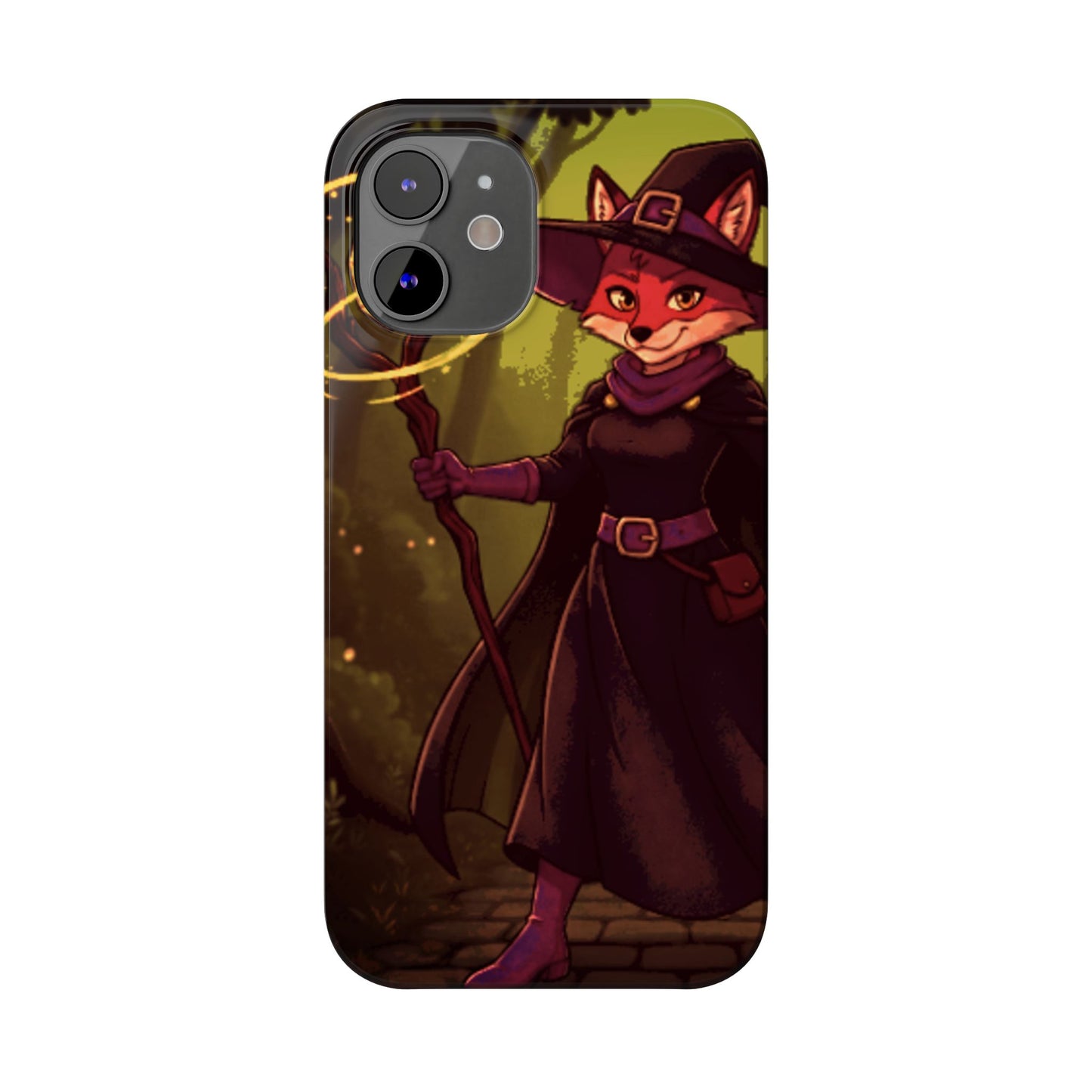 Halloween Agent Quacks Series Slim Phone Cases - Witch Vixx Design