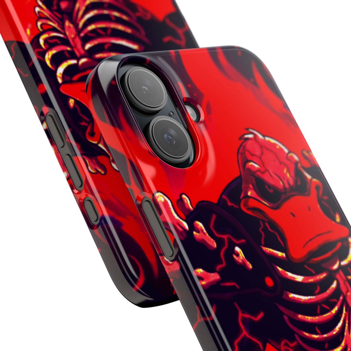 Halloween Agent Quacks Series Slim Phone Cases - Skeleton Quacks Design
