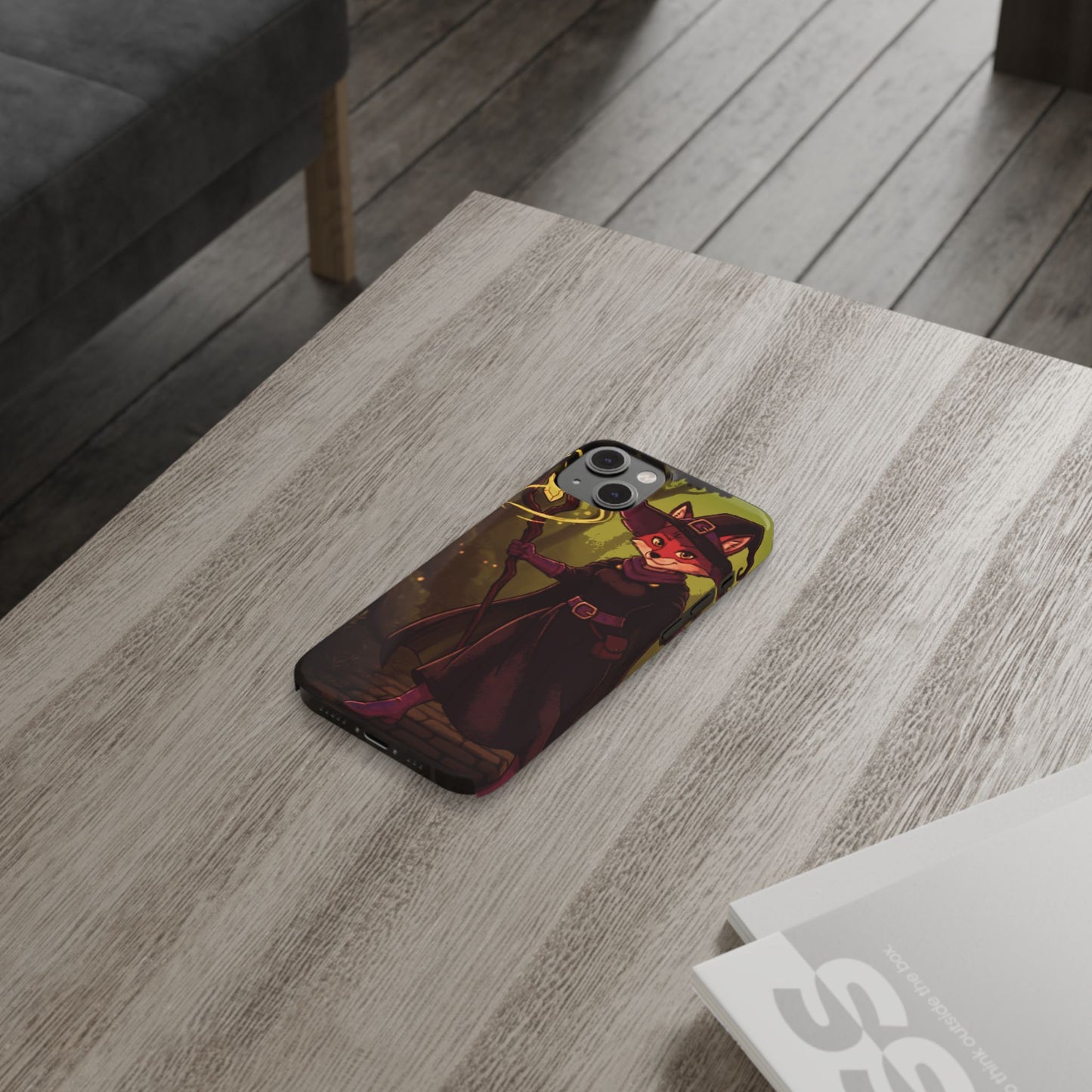 Halloween Agent Quacks Series Slim Phone Cases - Witch Vixx Design