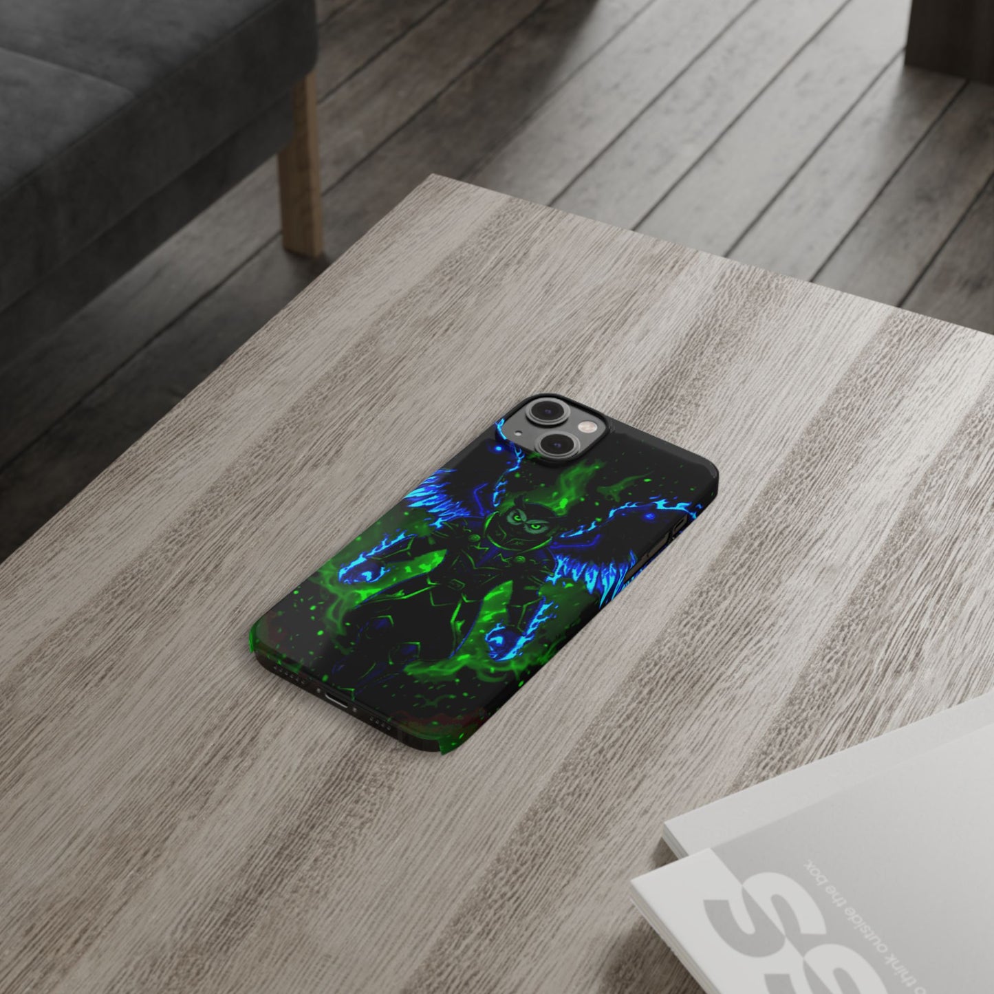 Halloween Agent Quacks Series Slim Phone Cases - Fiery General Onyx Design