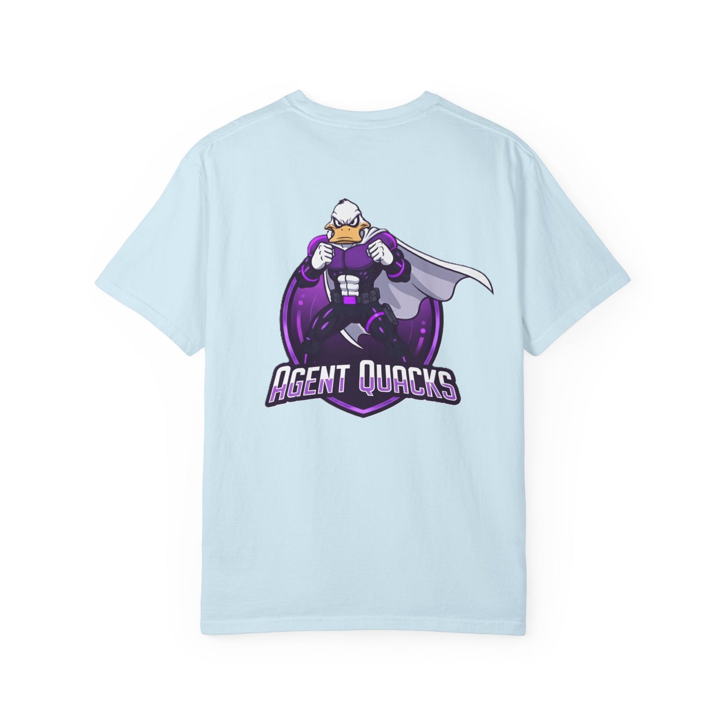 Agent Quacks – Shadows of the Croaking War | Unisex Garment-Dyed T-Shirt