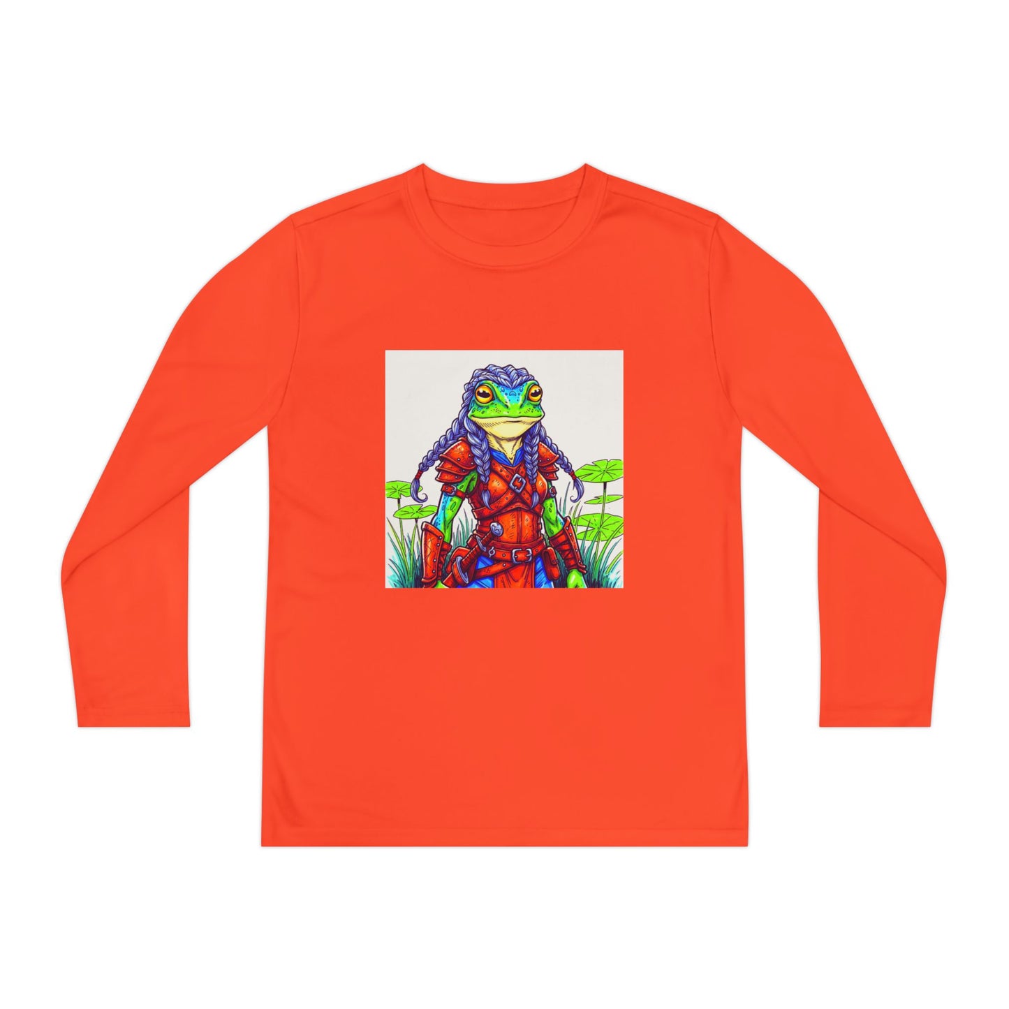 Agent Quacks Series Youth Long Sleeve Competitor Tee - Sarella Design