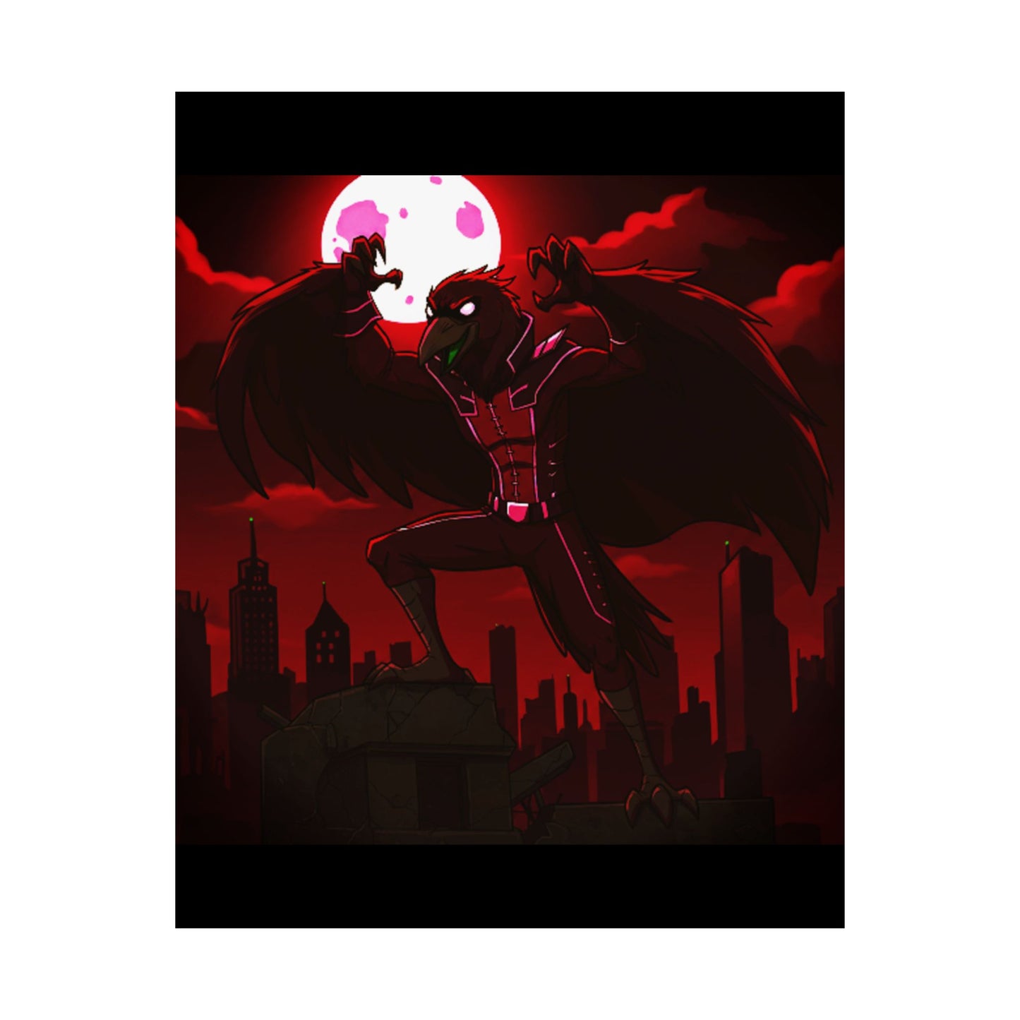 Agent Quacks Series Matte Vertical Posters - Nightclaw Design