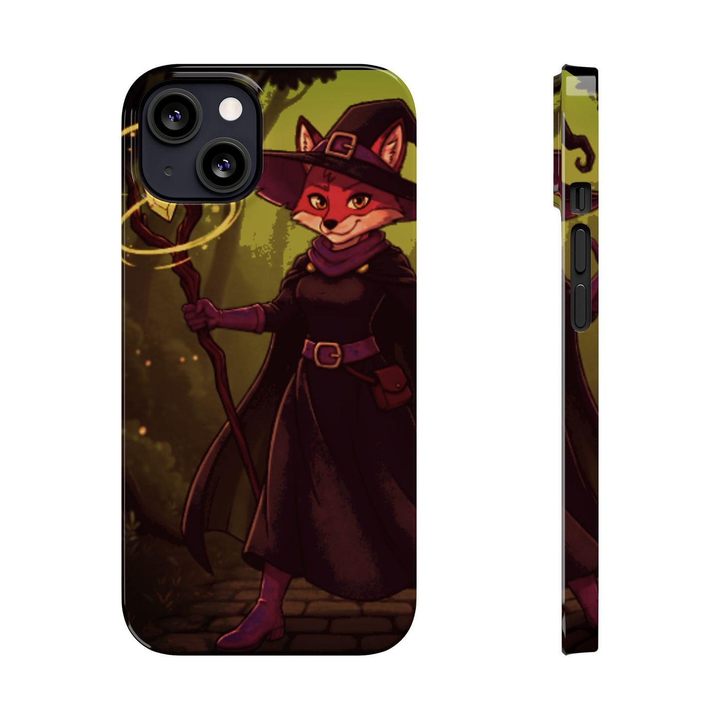 Halloween Agent Quacks Series Slim Phone Cases - Witch Vixx Design