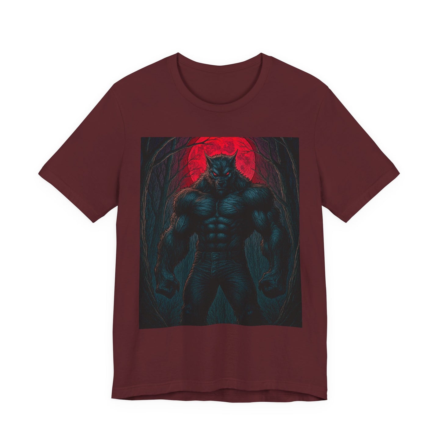 “Fenroth’s Hunt” — Limited Edition Halloween Graphic Tee | Dark Aesthetic Horror Shirt | Unisex Halloween Outfit