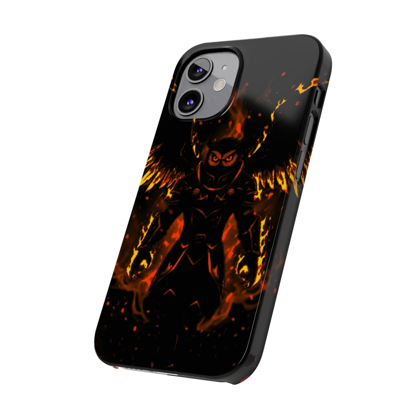 Halloween Agent Quacks Series Slim Phone Cases - Fiery General Onyx Design