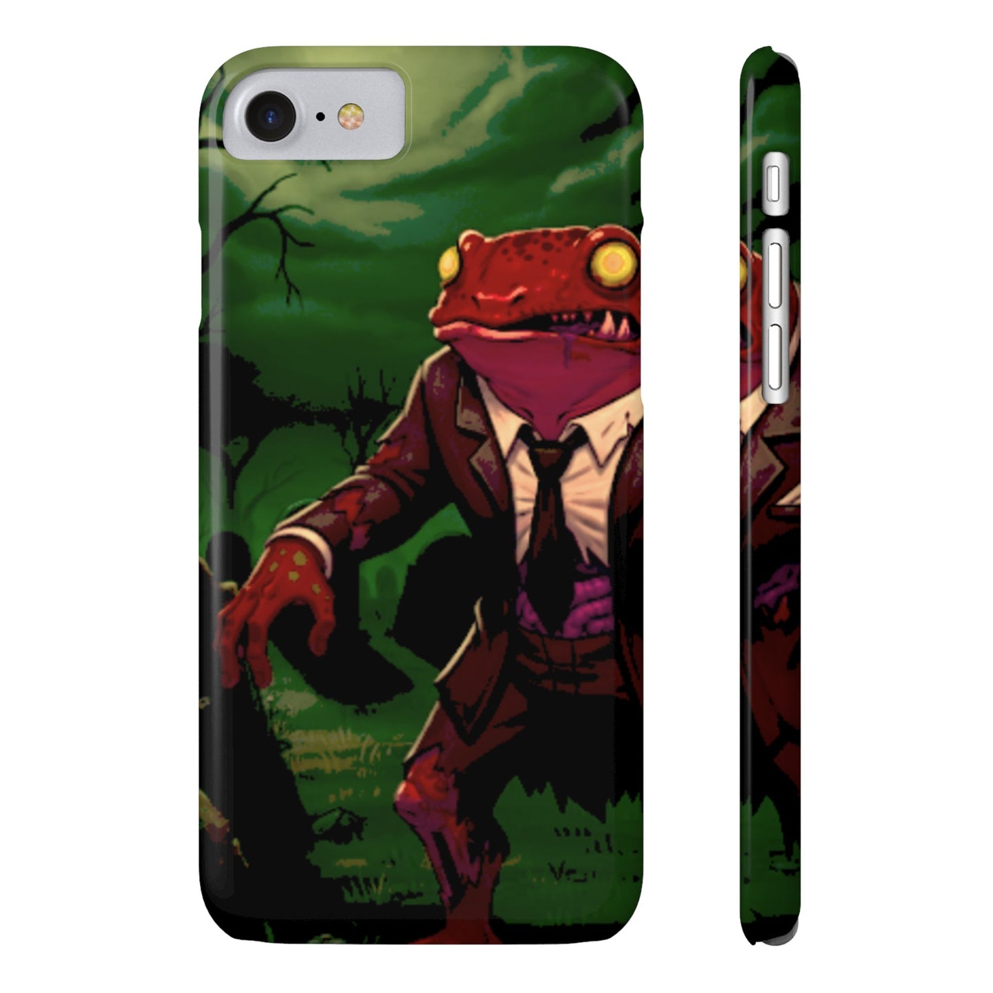 Halloween Agent Quacks Series Slim Phone Cases - Zombie Goro Design