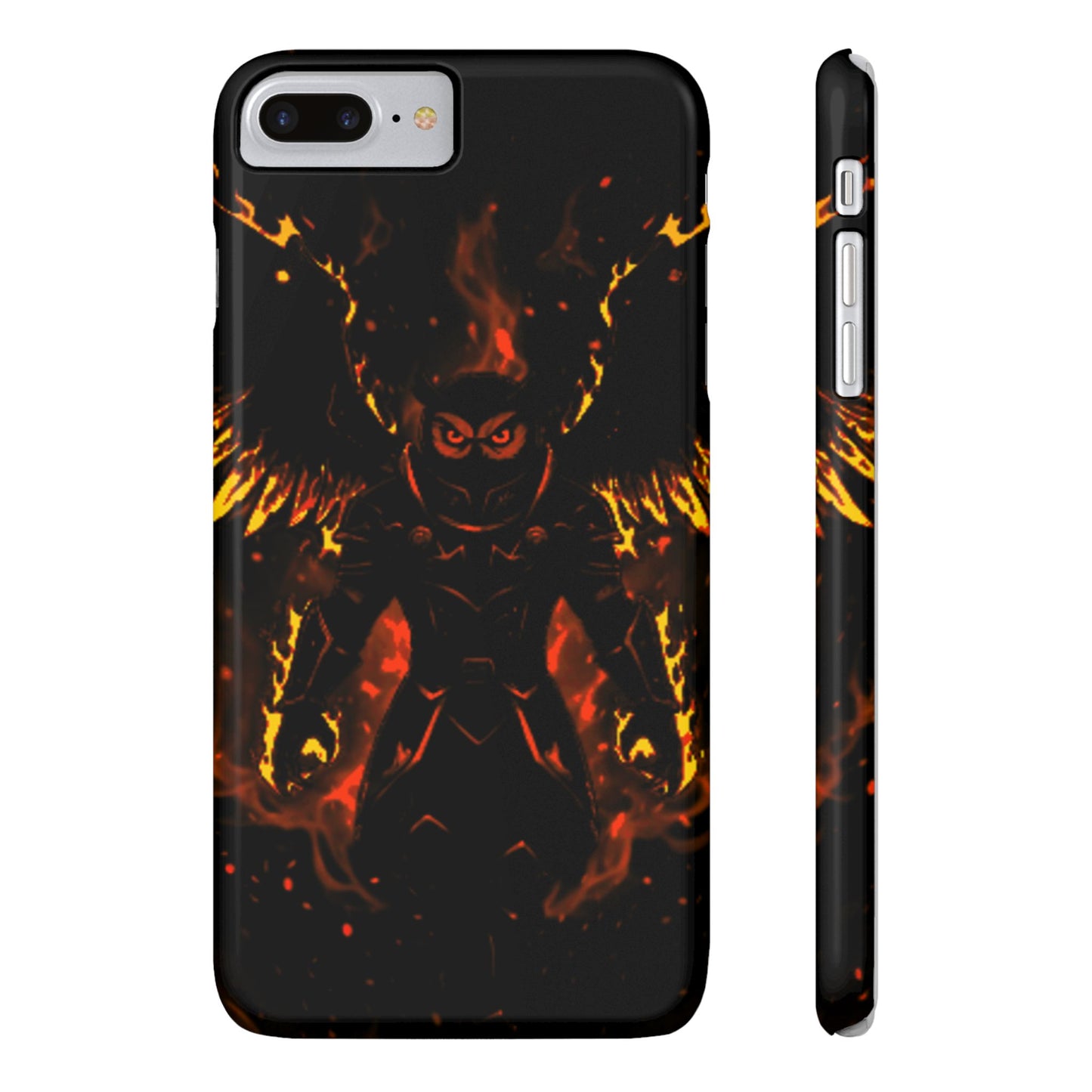 Halloween Agent Quacks Series Slim Phone Cases - Fiery General Onyx Design