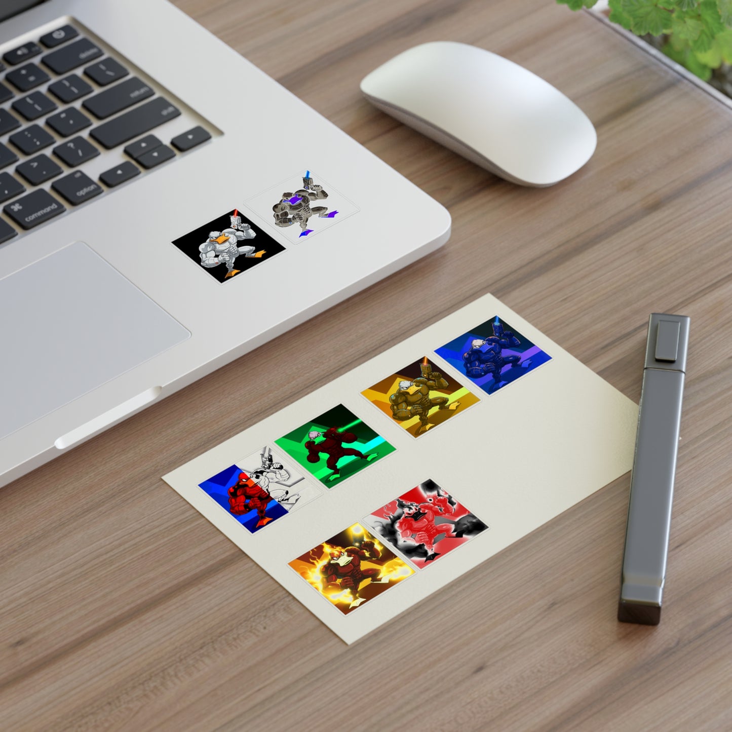 Agent Quacks Series Sticker Sheets - Quacks Design